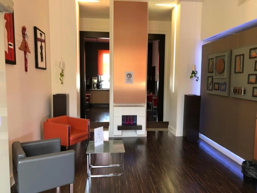 Lobby or reception in Hotel Cimarosa