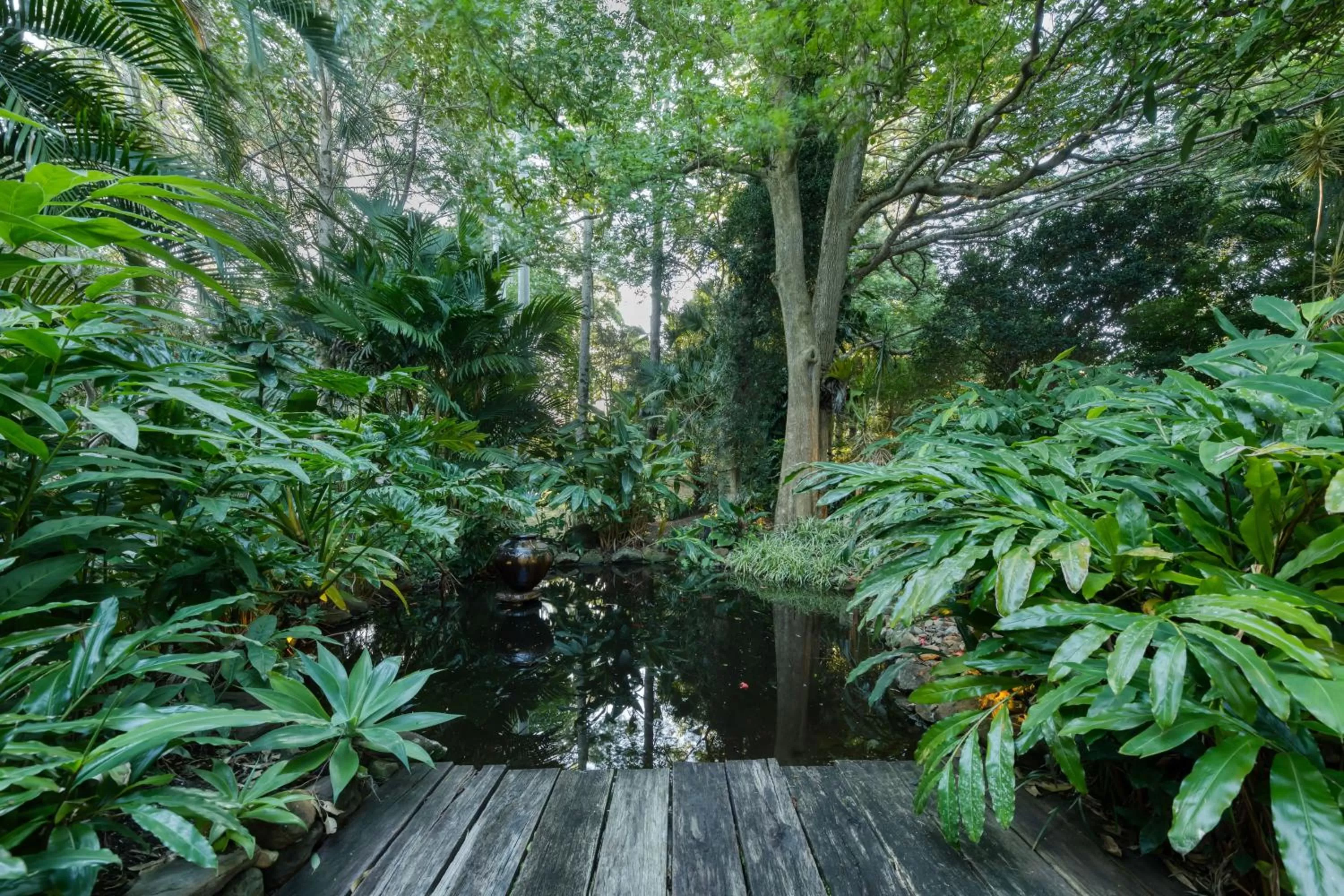 Garden in Taman Sari Luxury Private Pavilions - Pet Friendly Accomodation