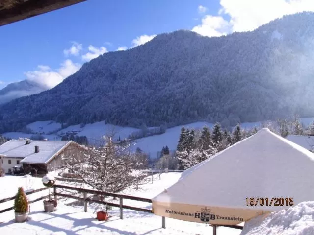 Garden, Winter in Berggasthof Butzn Wirt