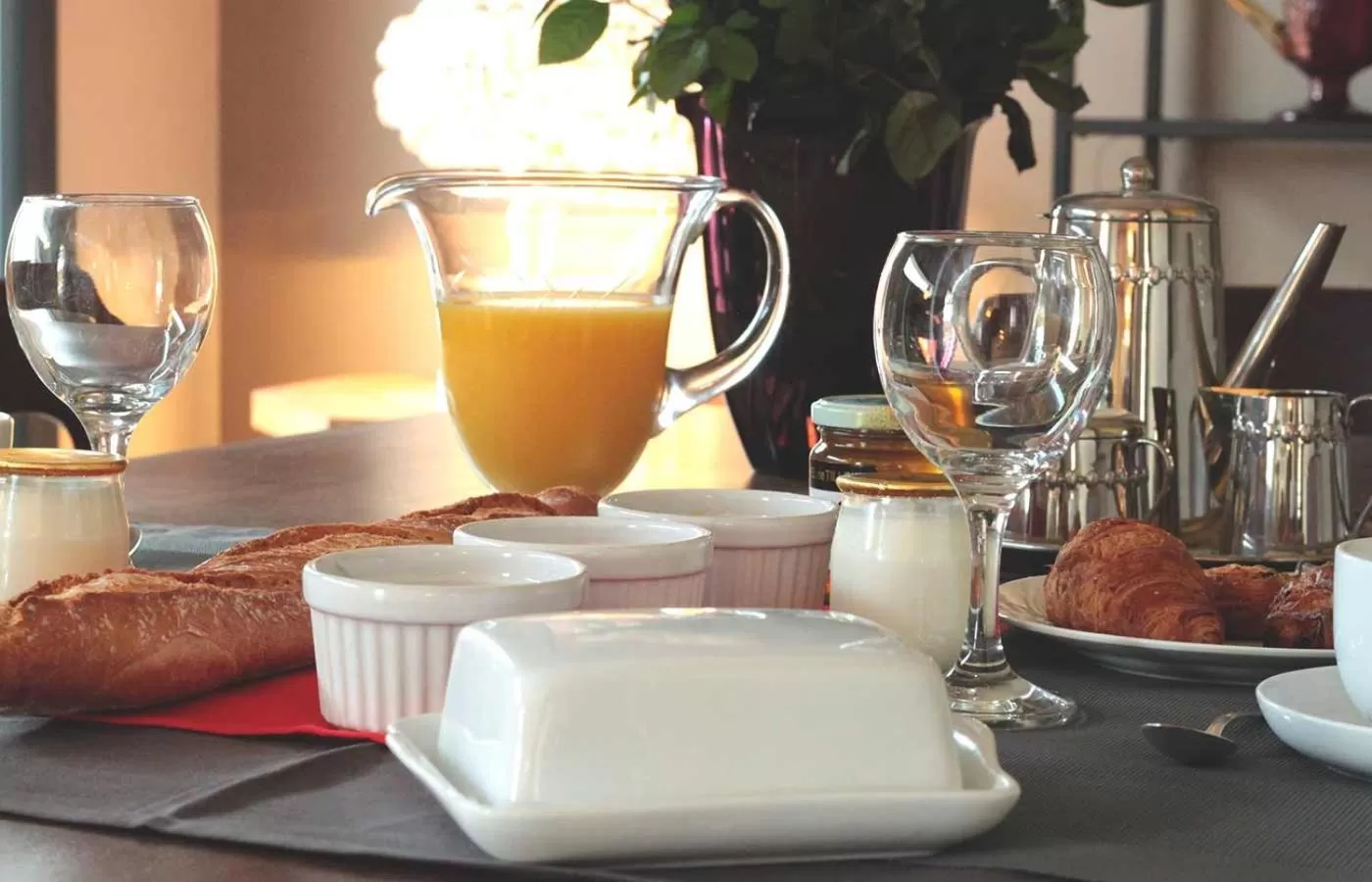 Food and drinks in La Galerie