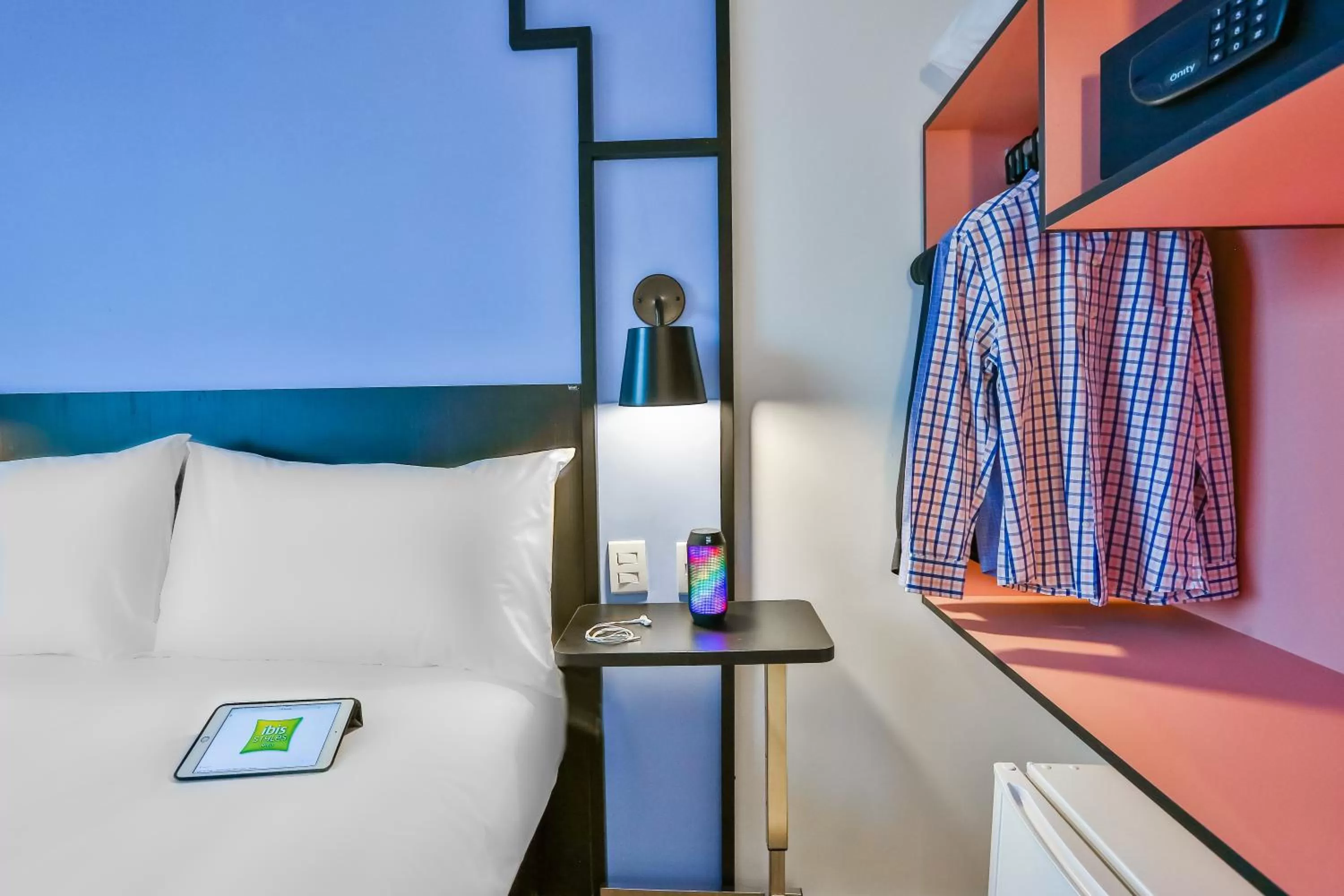 Bedroom, Bed in ibis Styles Goiania Marista