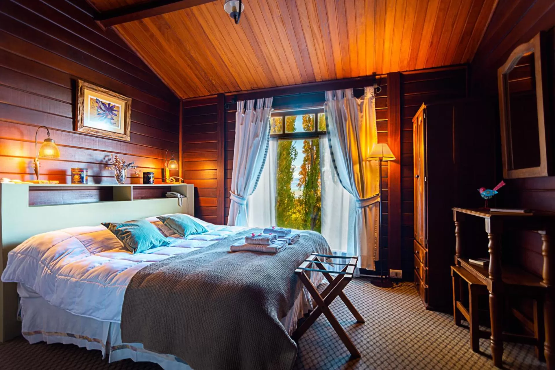 Bed in Hostería El Galpón Del Glaciar