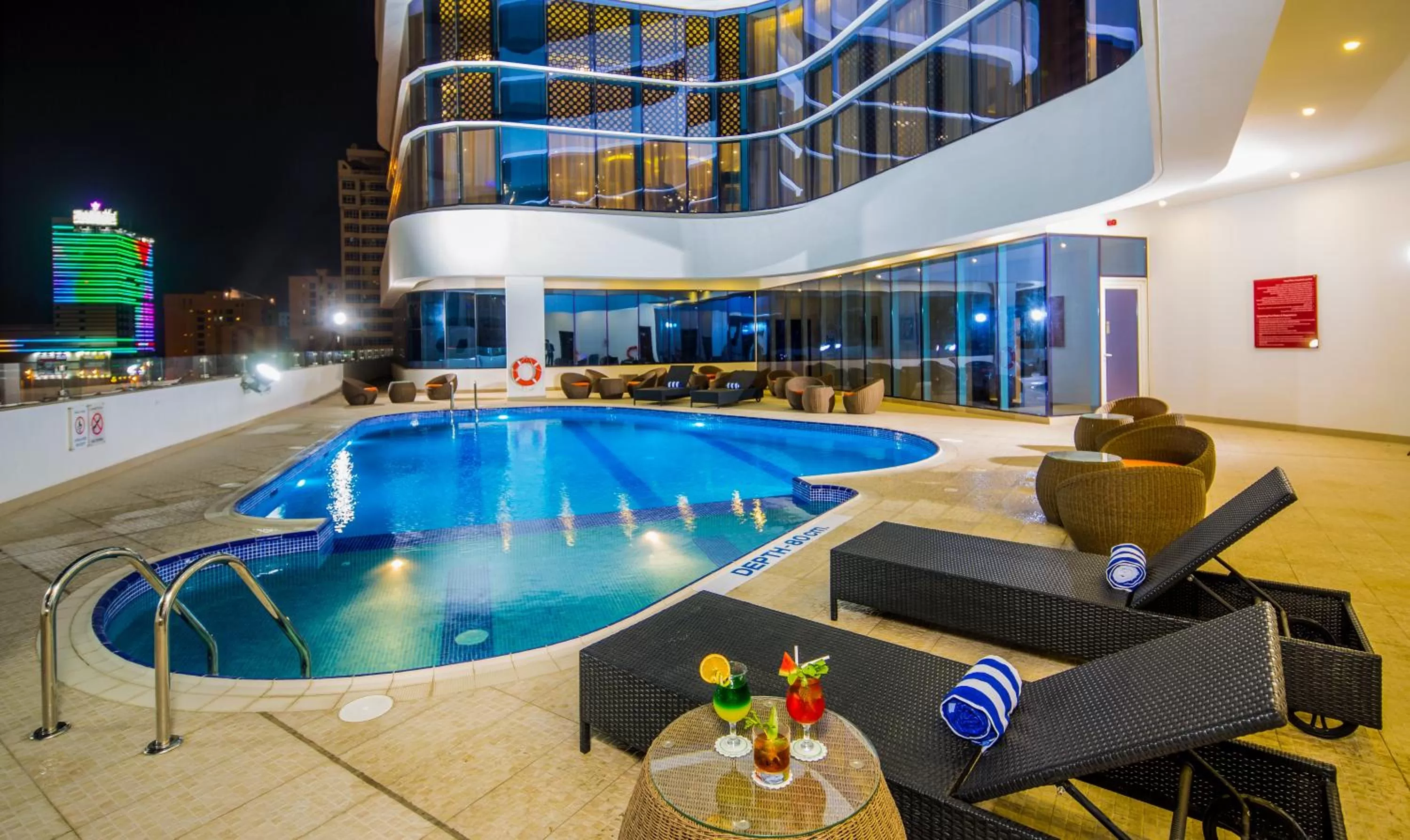 Swimming pool in Arch Hotel