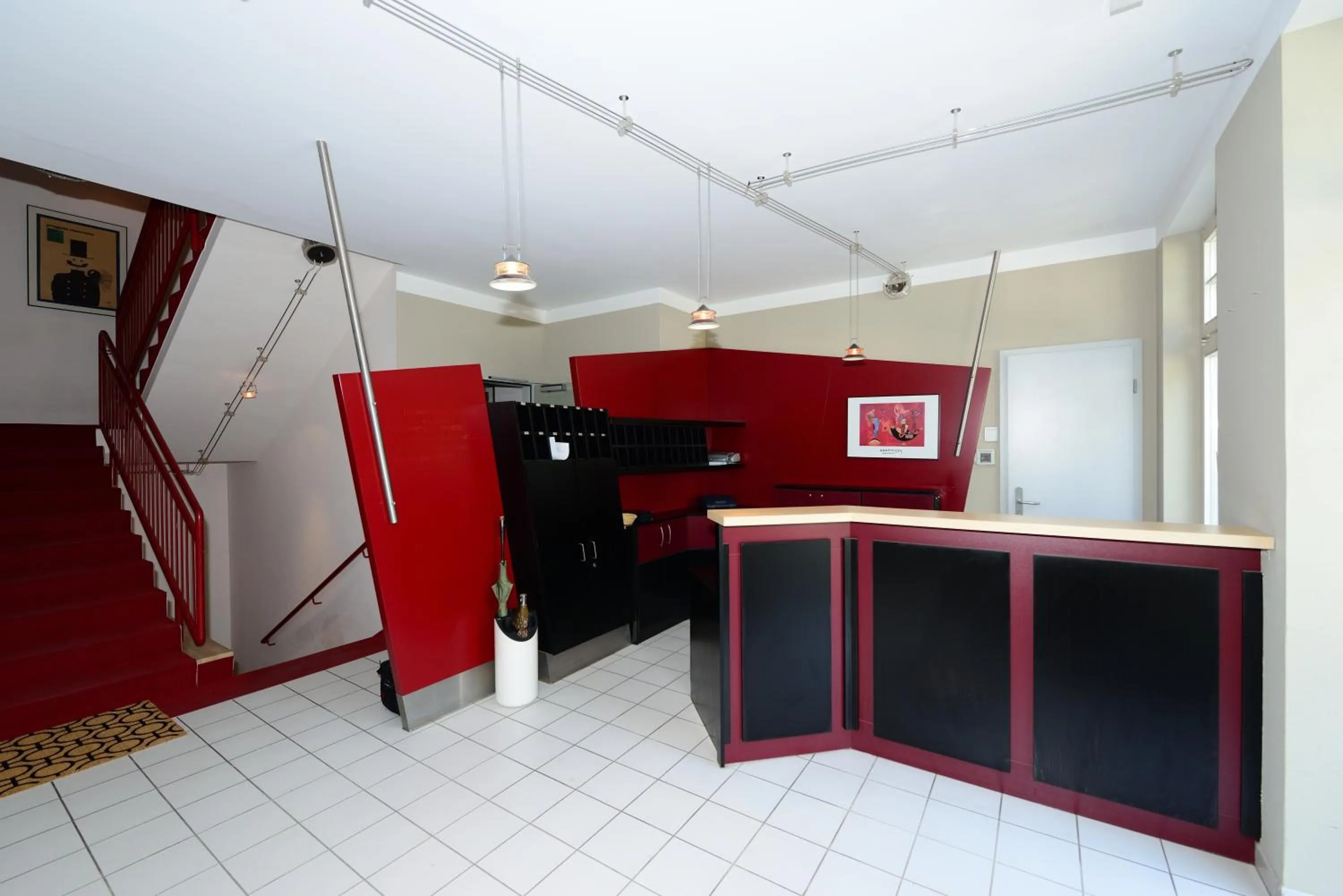 Lobby or reception in Art Hotel Weimar