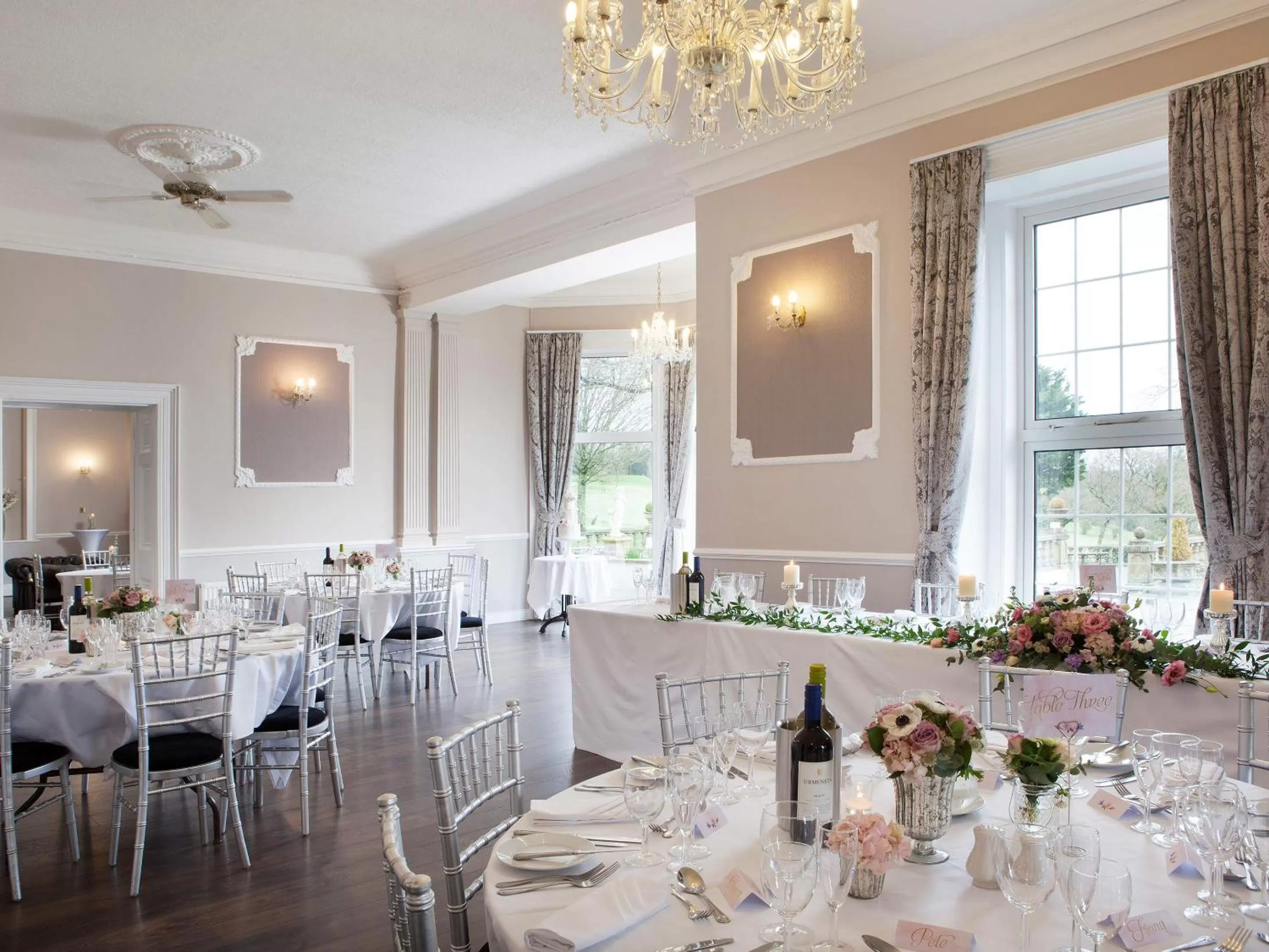 Banquet/Function facilities in Elfordleigh Hotel