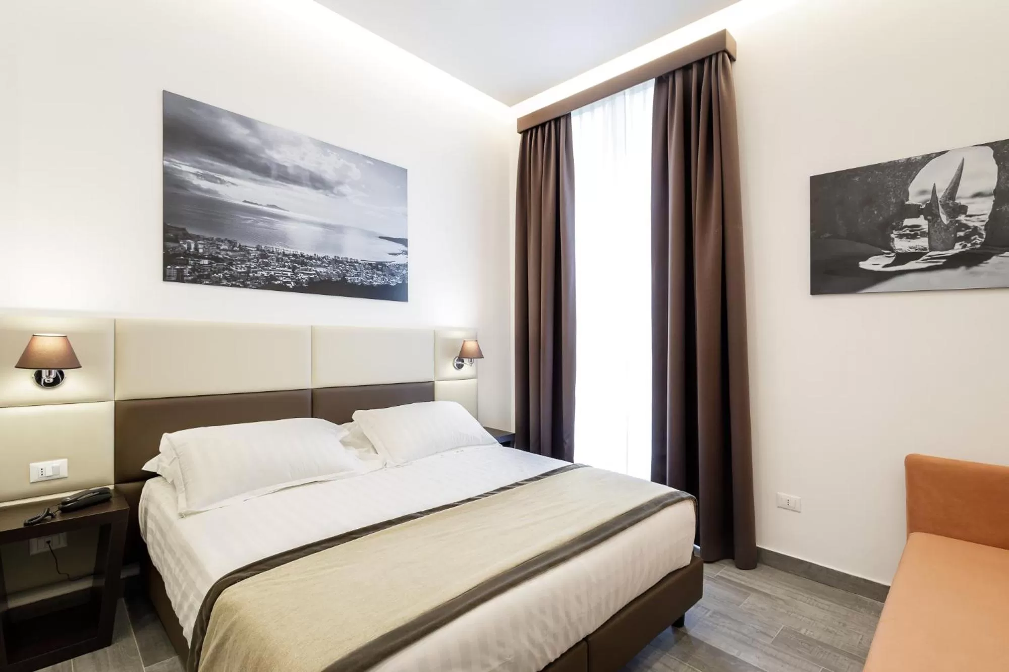 Bed in Hotel Palazzo Argenta