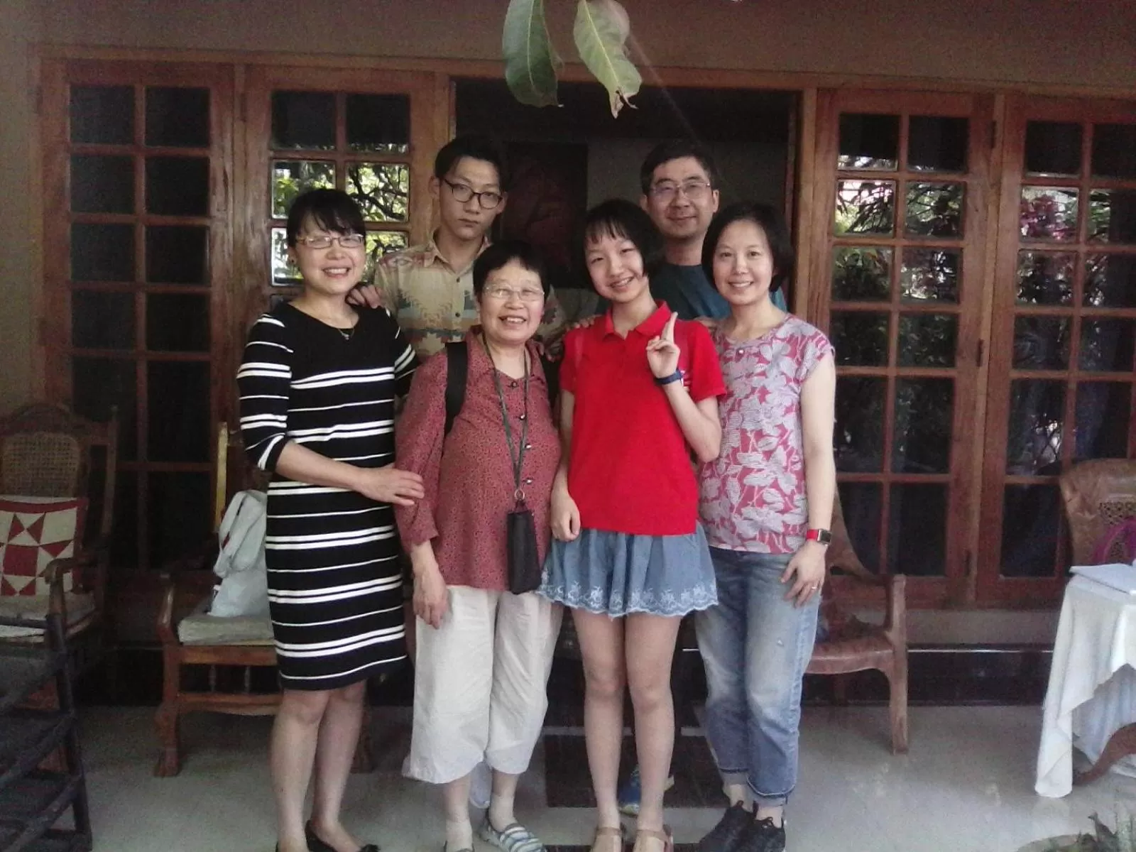 group of guests, Family in House Of Esanya