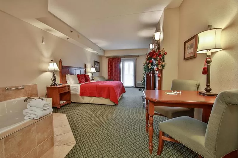 Bed in The Inn at Christmas Place