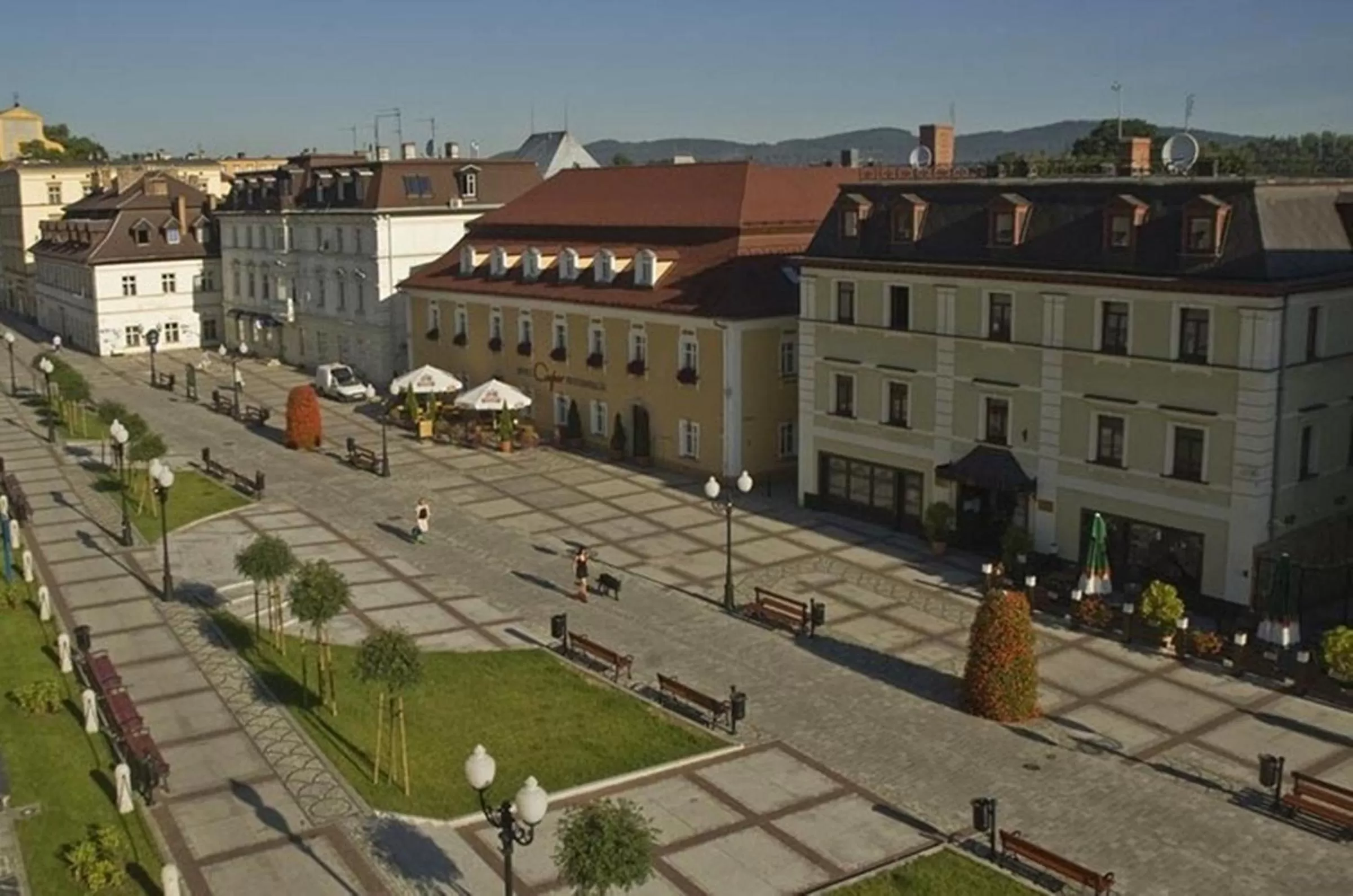 Property building in Hotel Restauracja Caspar