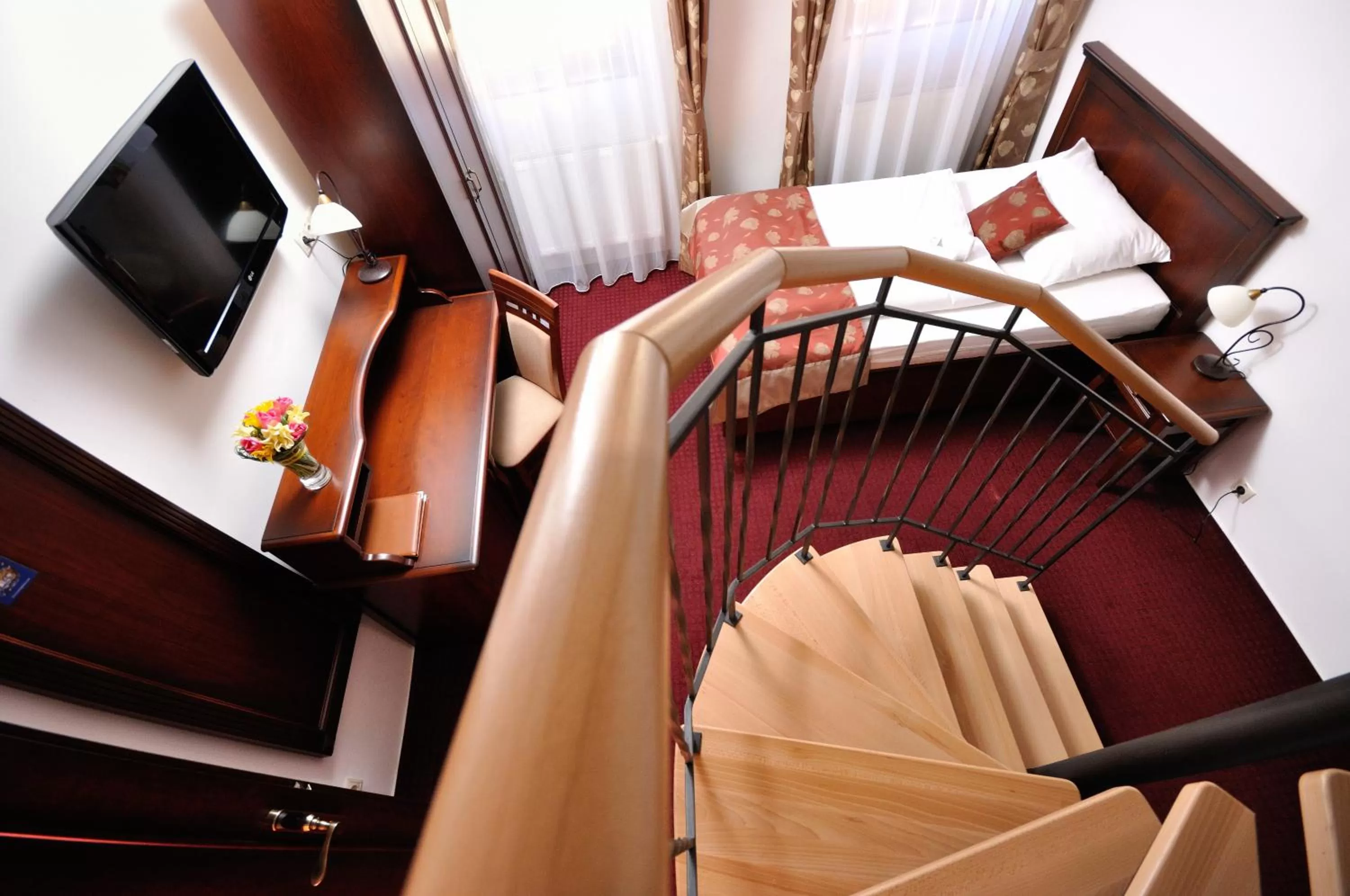 Living room, Bed in Hotel Joseph 1699