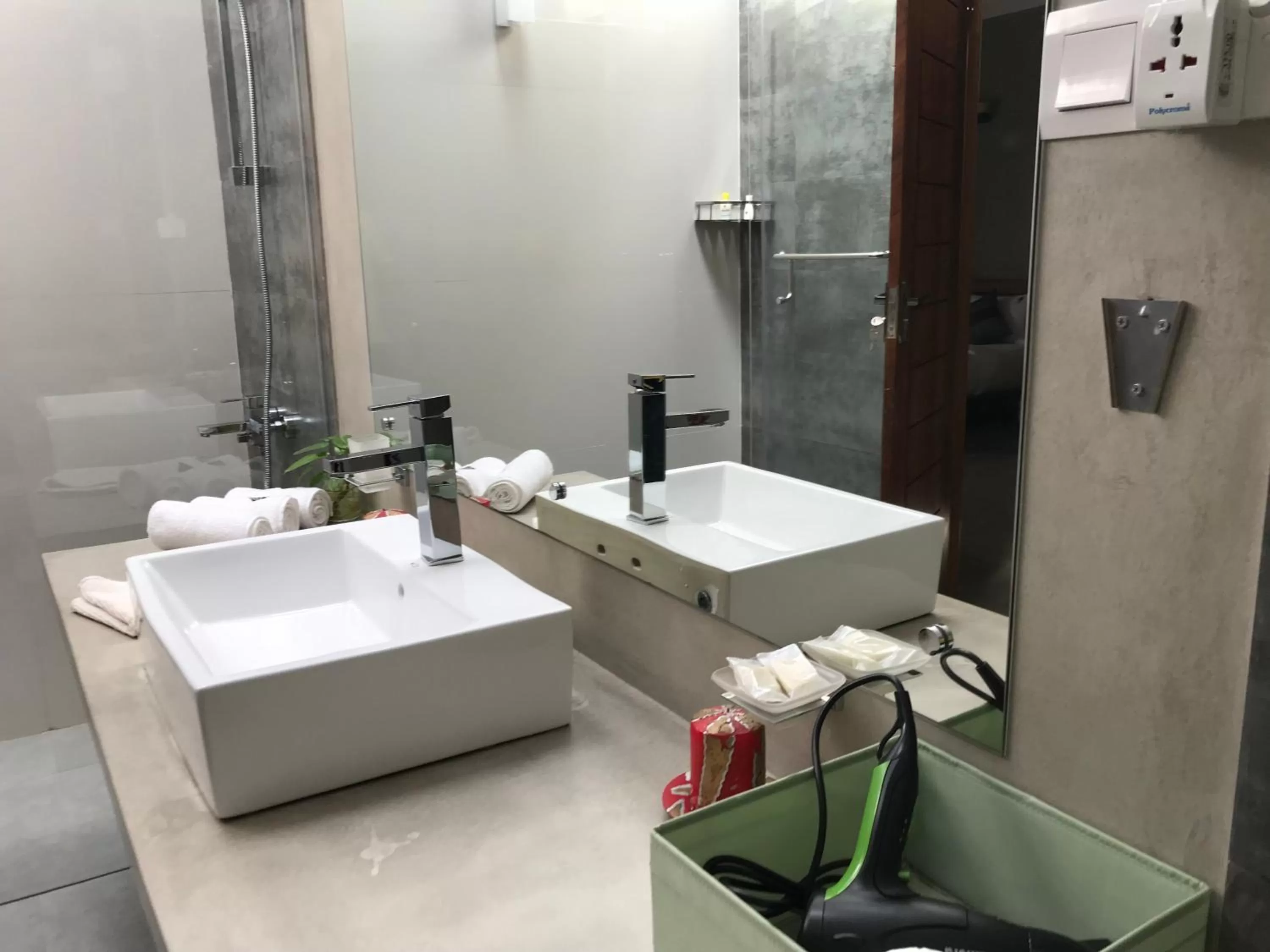 Bathroom in Hotel Heladiv