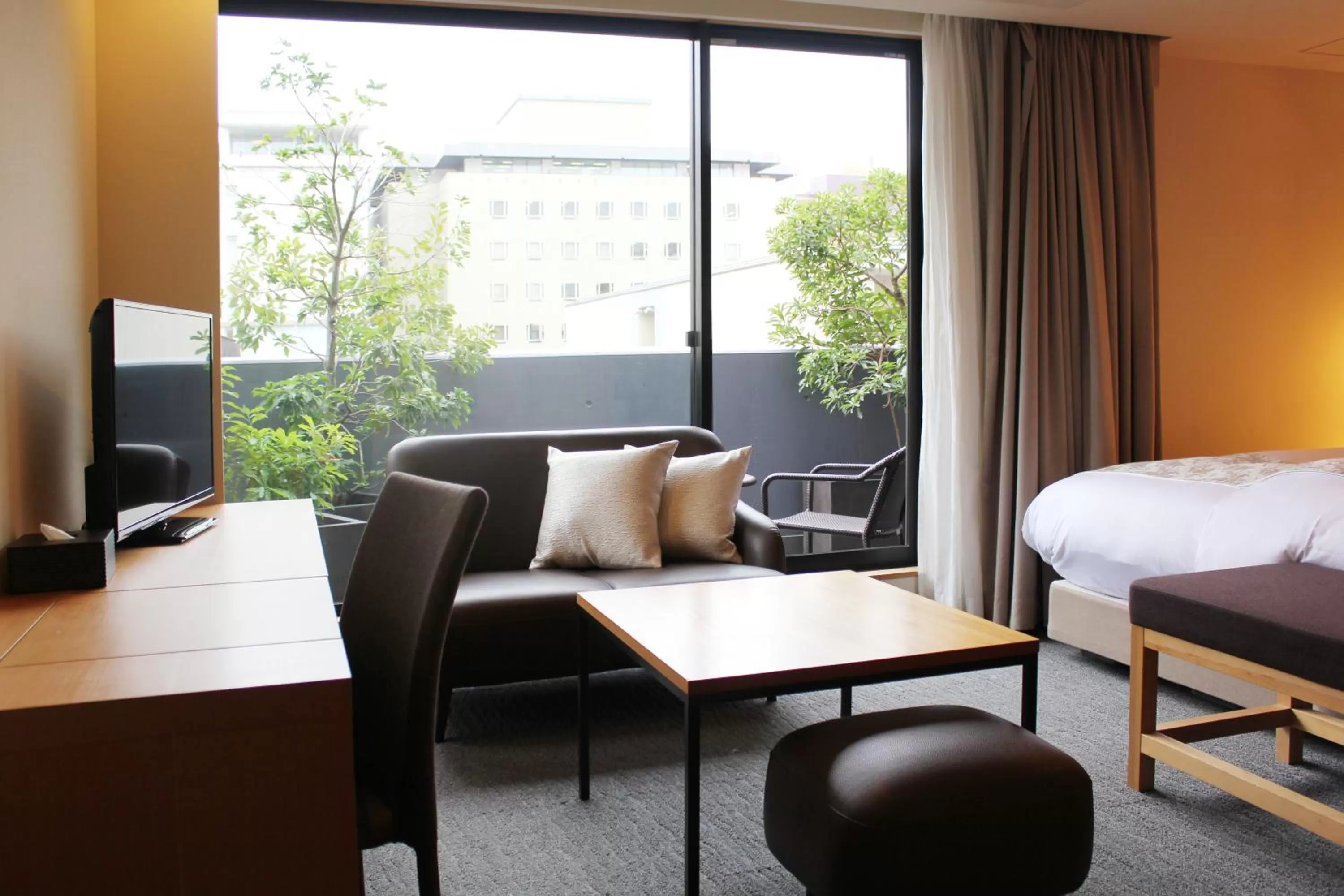 Bed in Villa Sanjomuromachi KYOTO