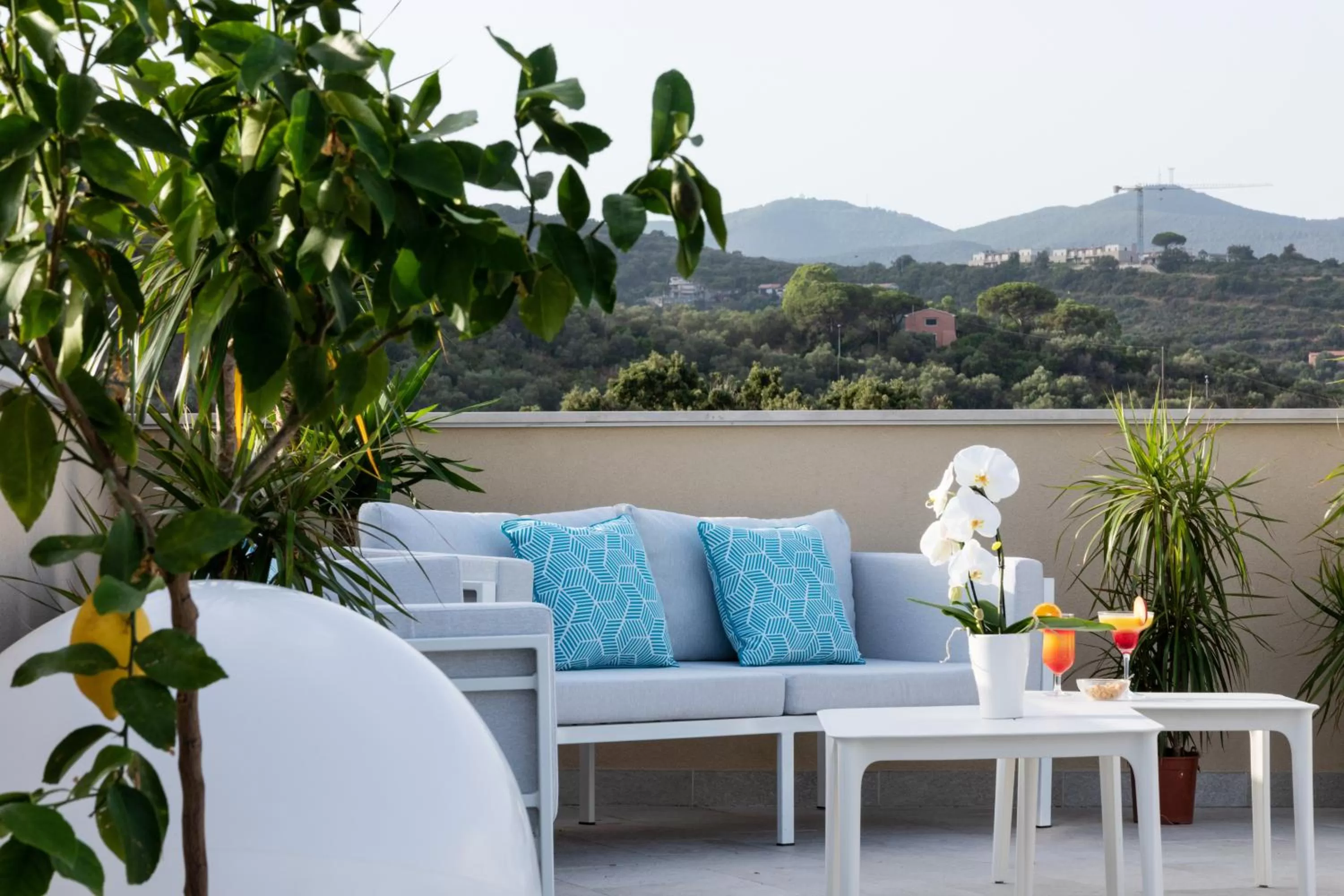 Balcony/Terrace in Roma Hotel