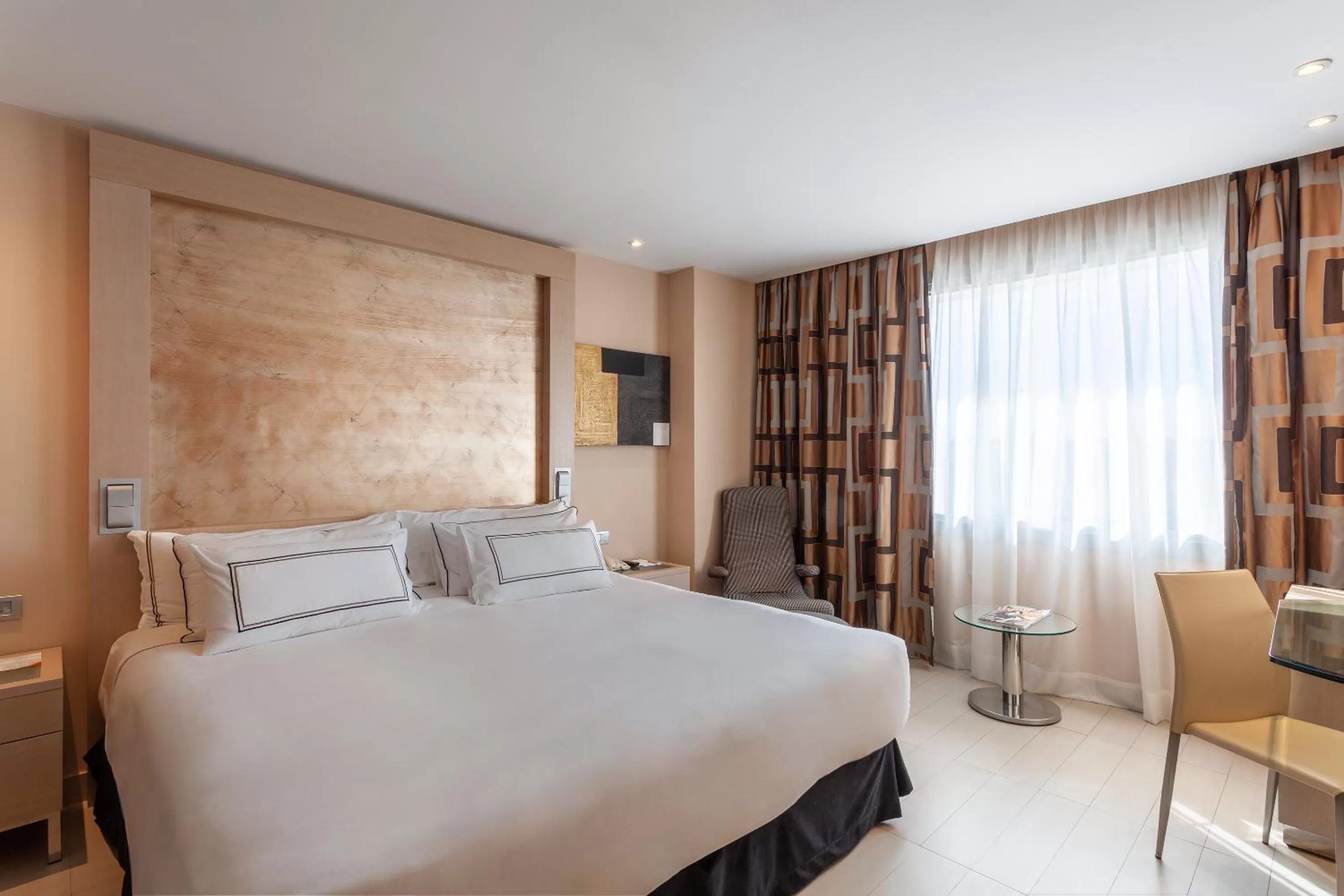 Bed in Melia Sevilla