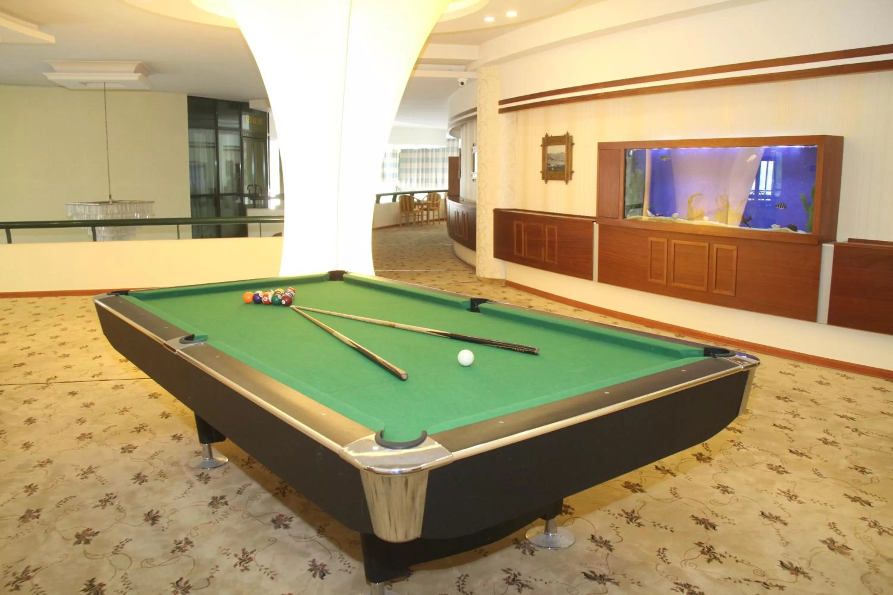 Billiard, Billiards in Saleem Afandi Hotel