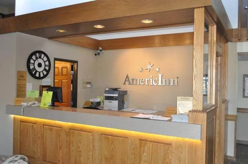 Lobby or reception in AmericInn by Wyndham Plymouth