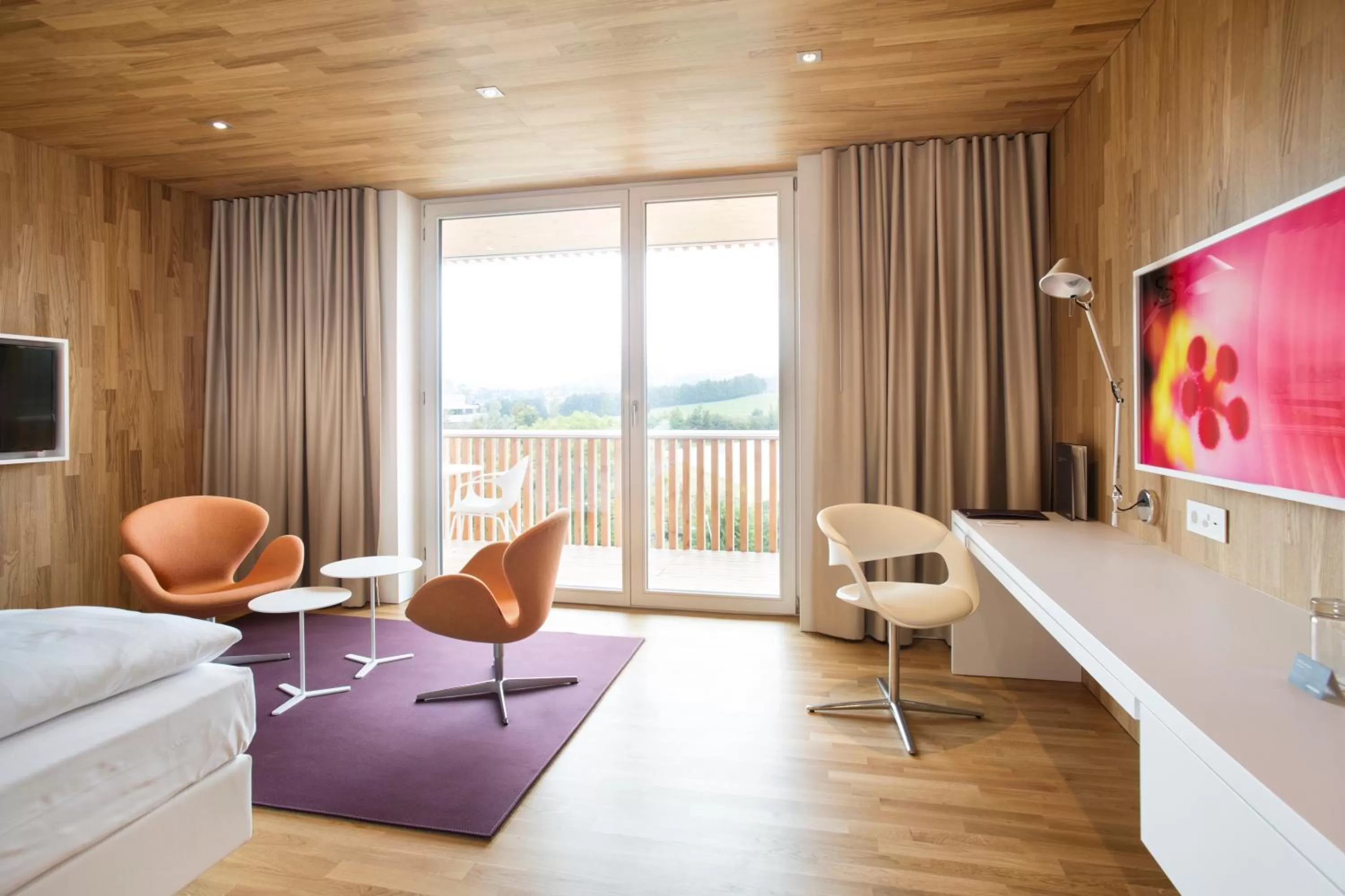 Mountain view in Revier Hotel Säntispark