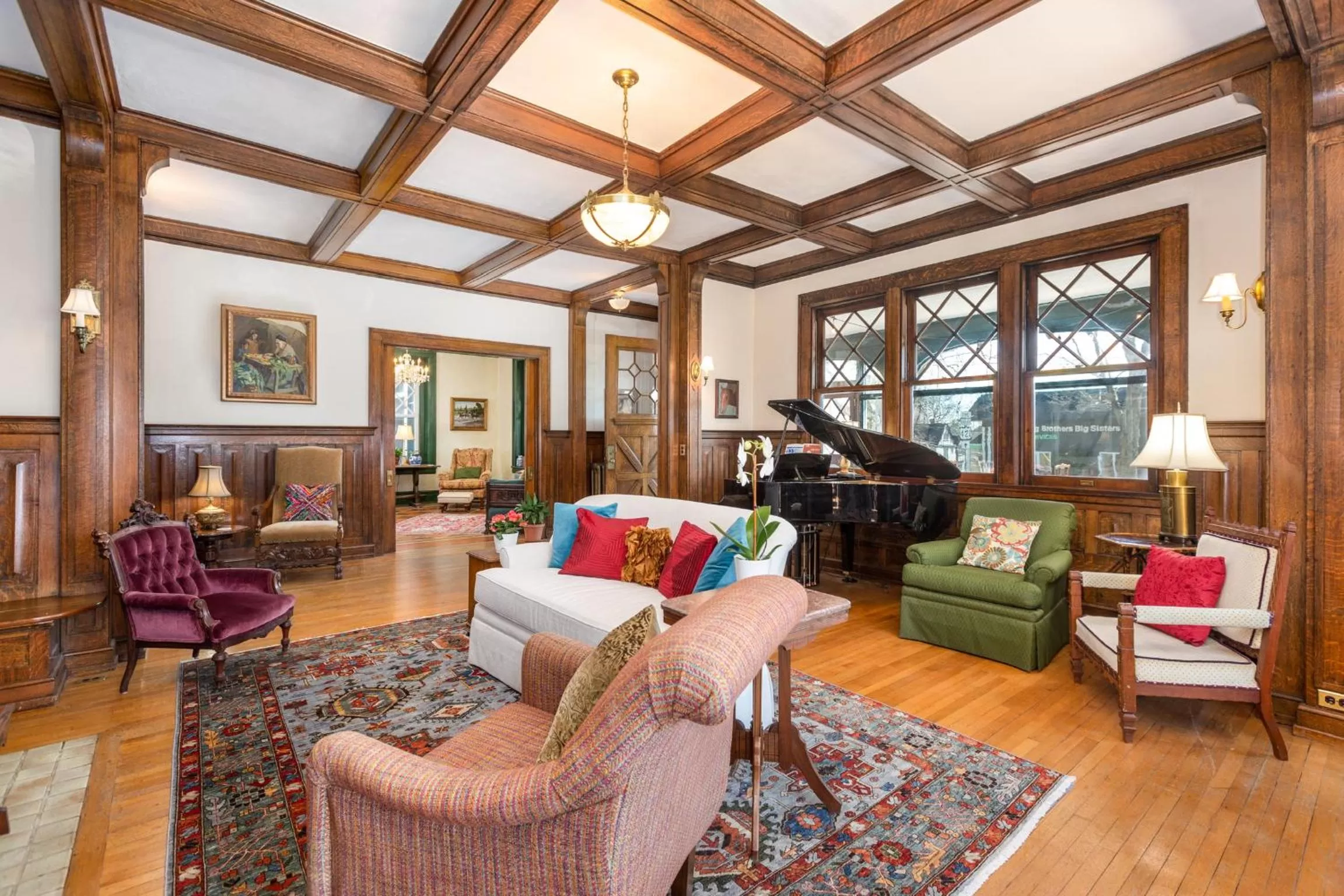 Living room in The Shaffner Inn