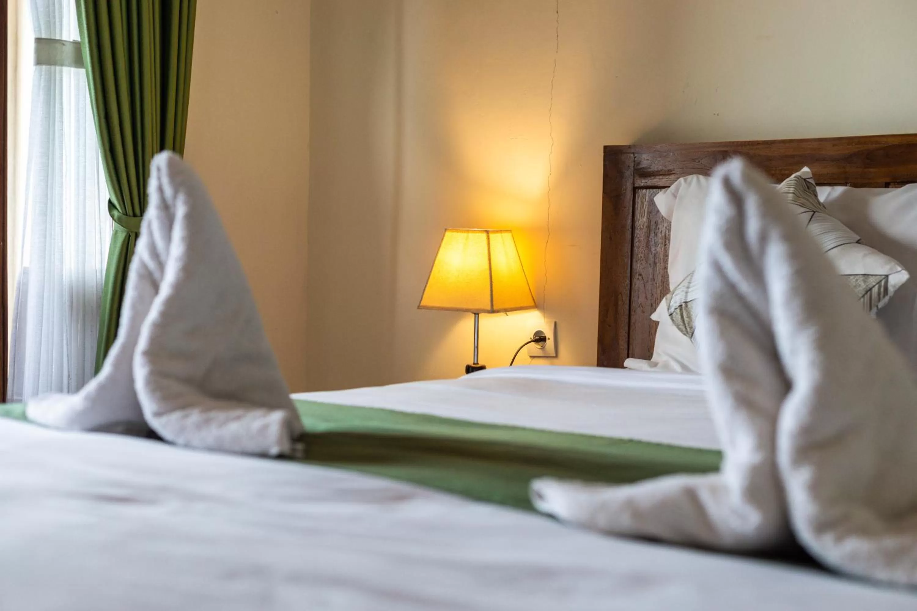 Bed in D' Artha Cottage