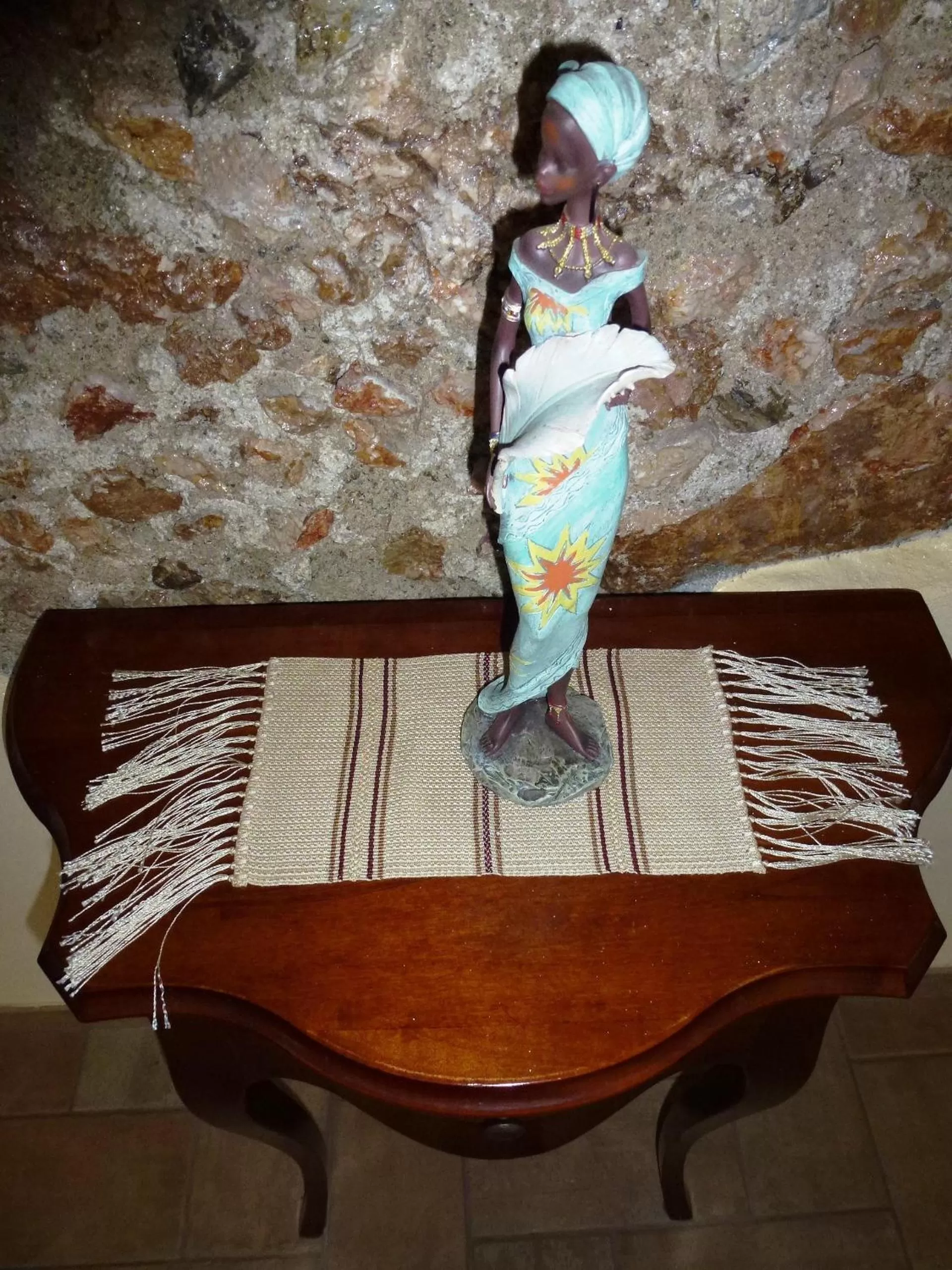 Decorative detail in b&b La casa di Ely