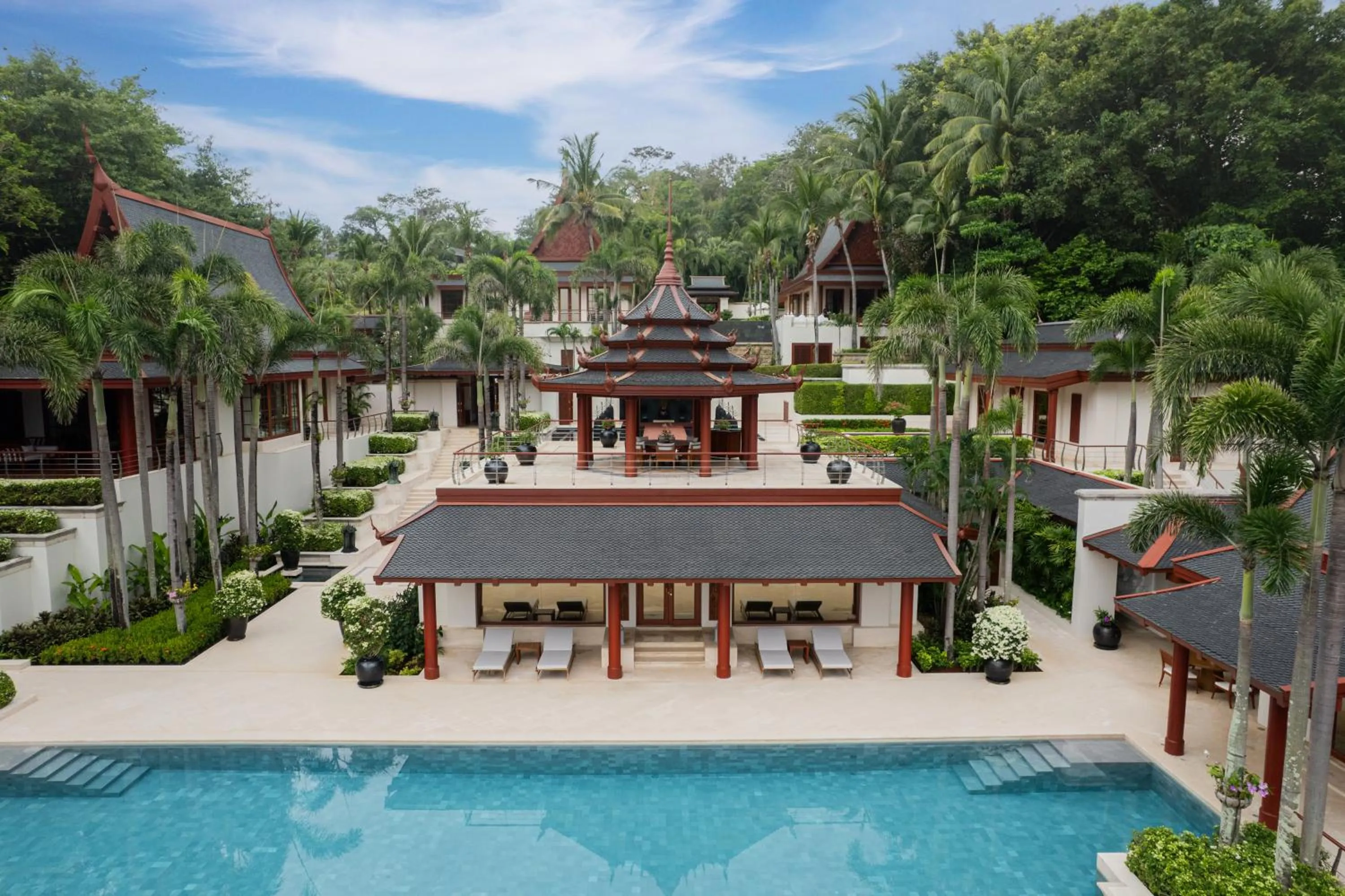 Swimming pool in Trisara Villas & Residences Phuket