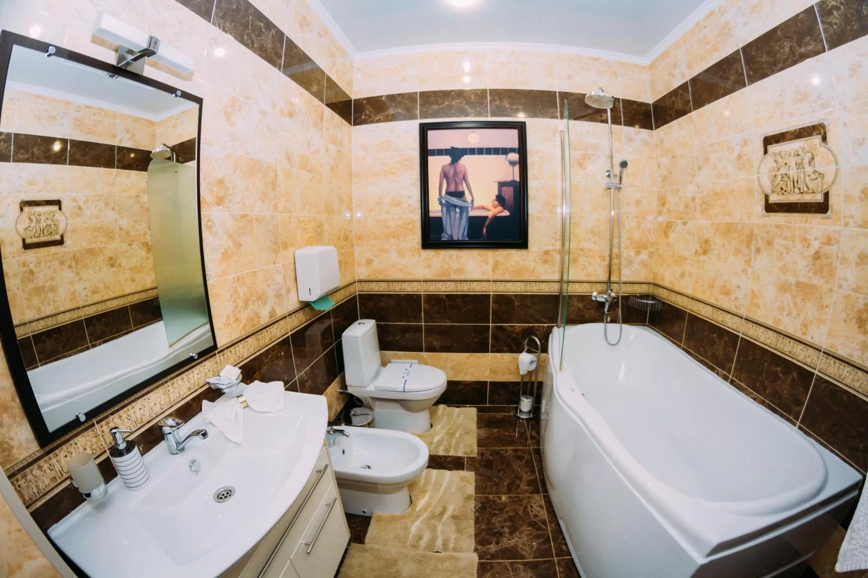 Bathroom in Delta Hotel