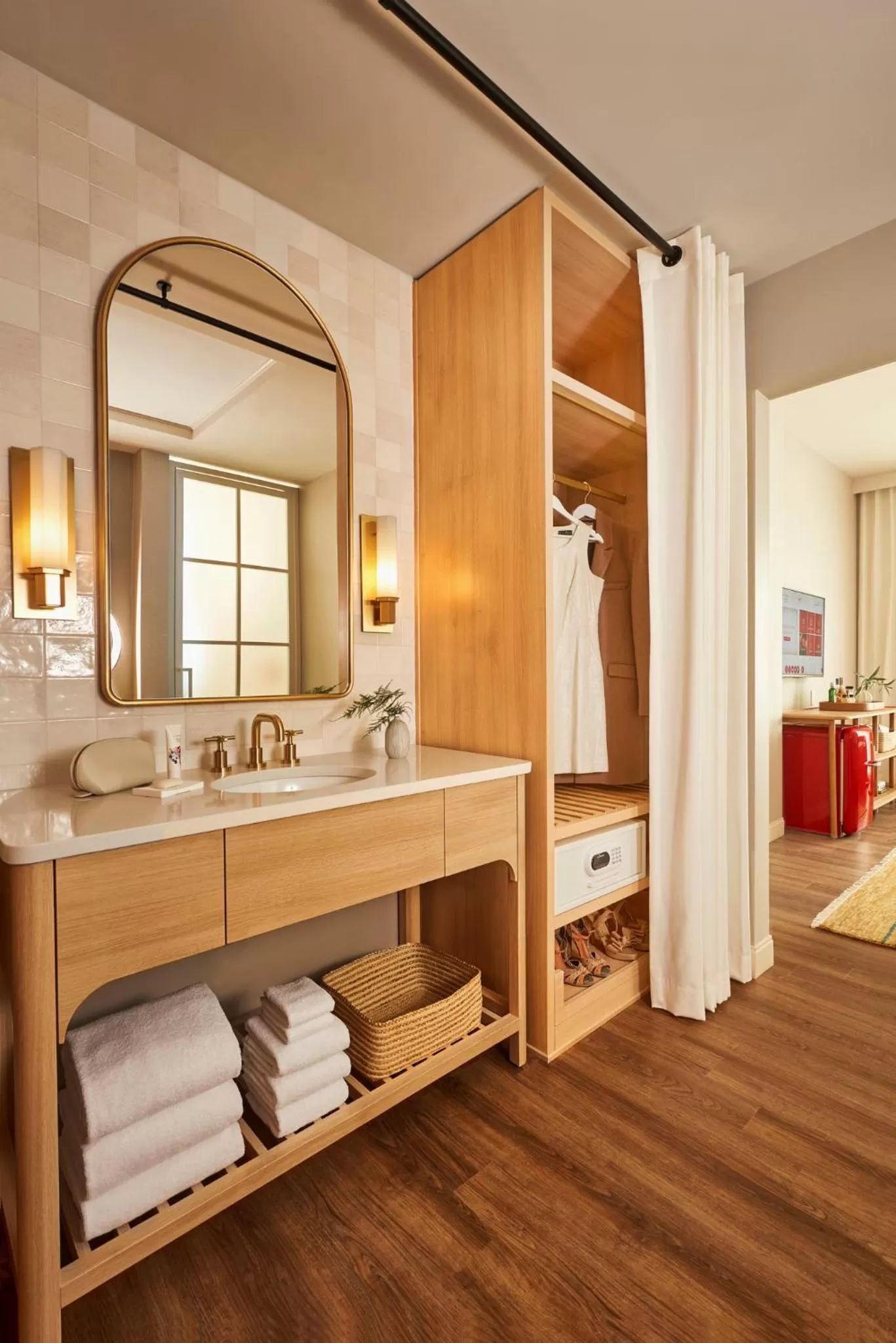 Photo of the whole room, Bed in Virgin Hotels Dallas