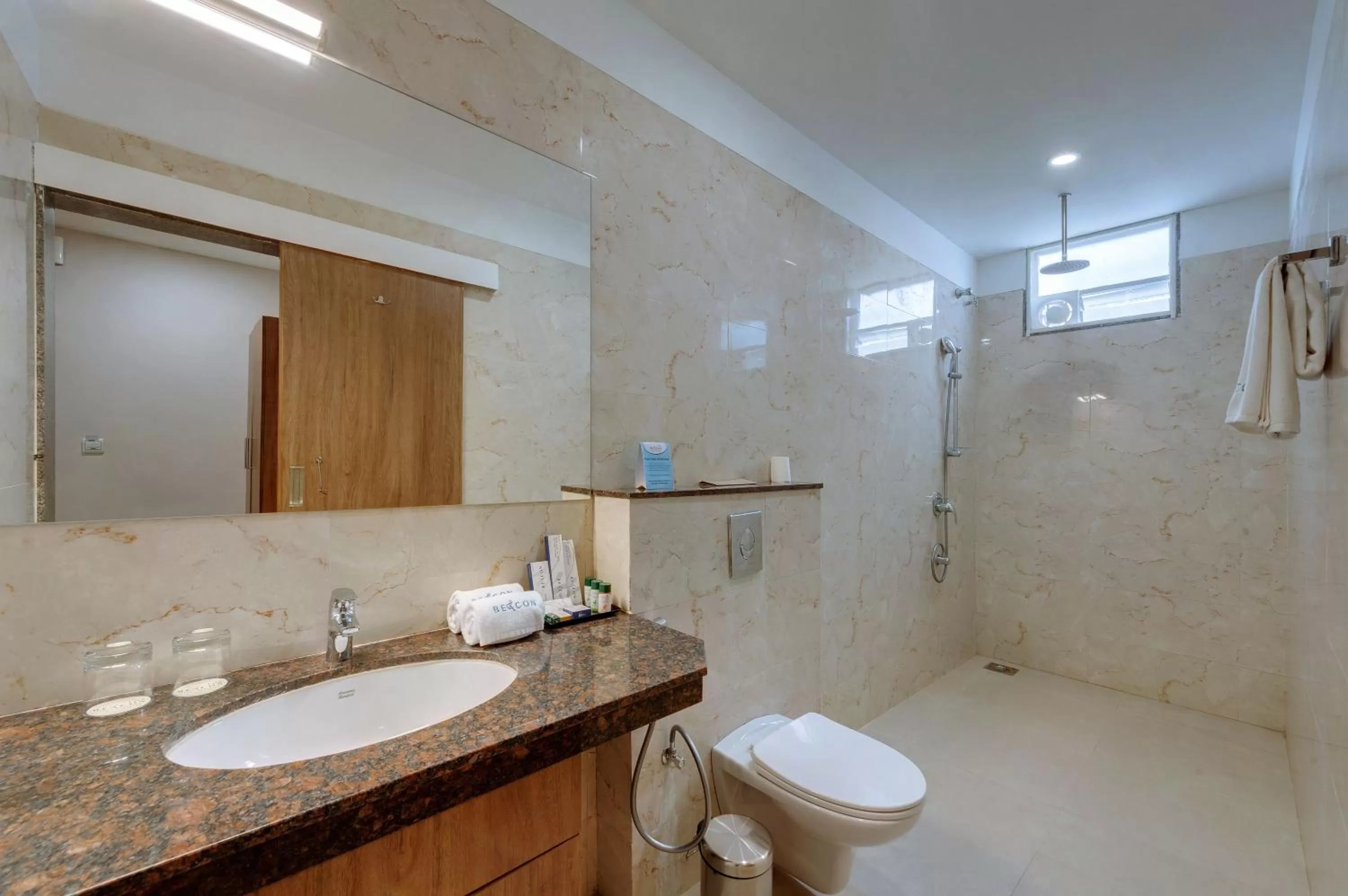 Bathroom in The Beacon Hotel Vadodara