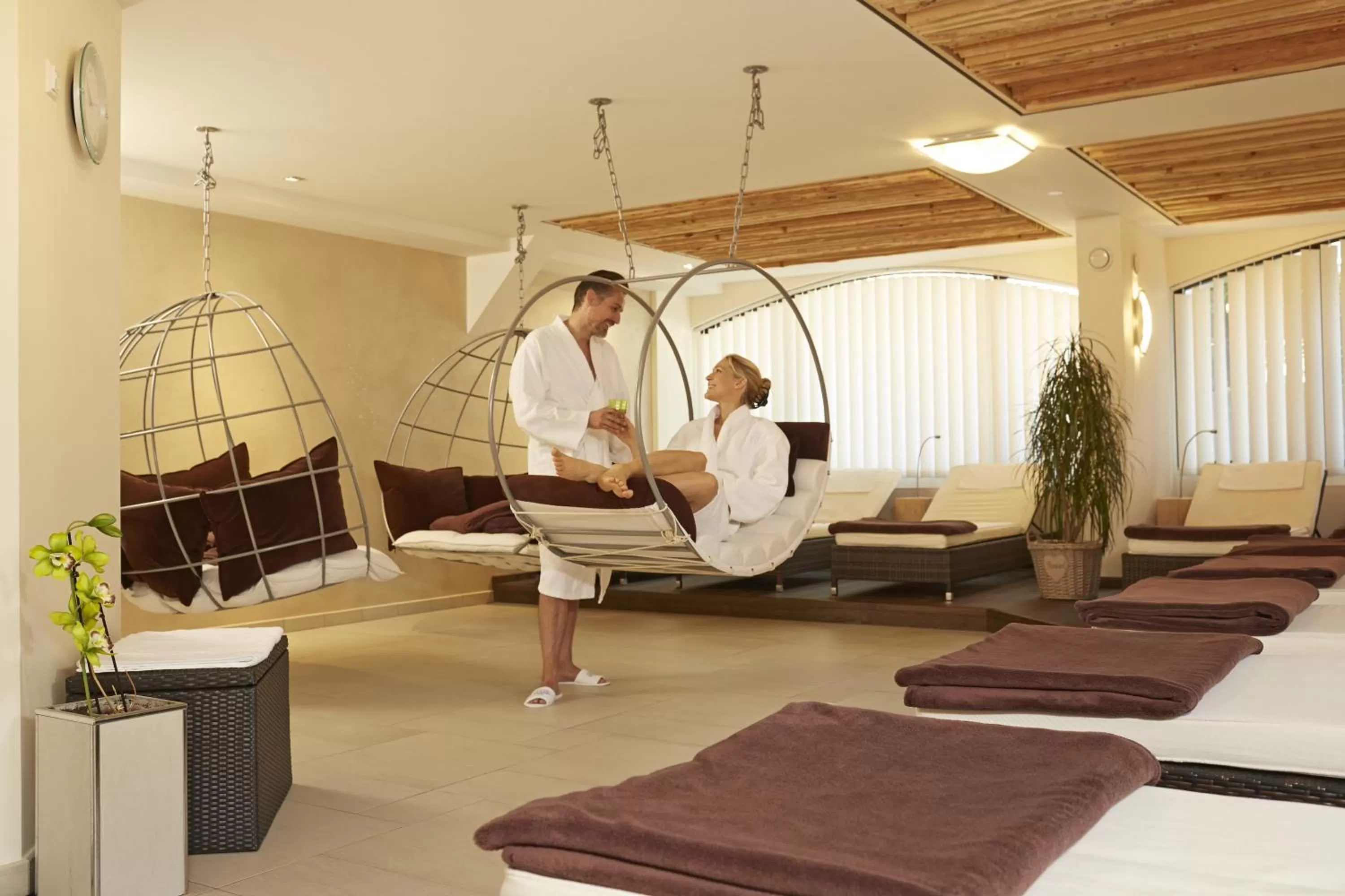 Sauna in Landgasthof Hotel Hirsch