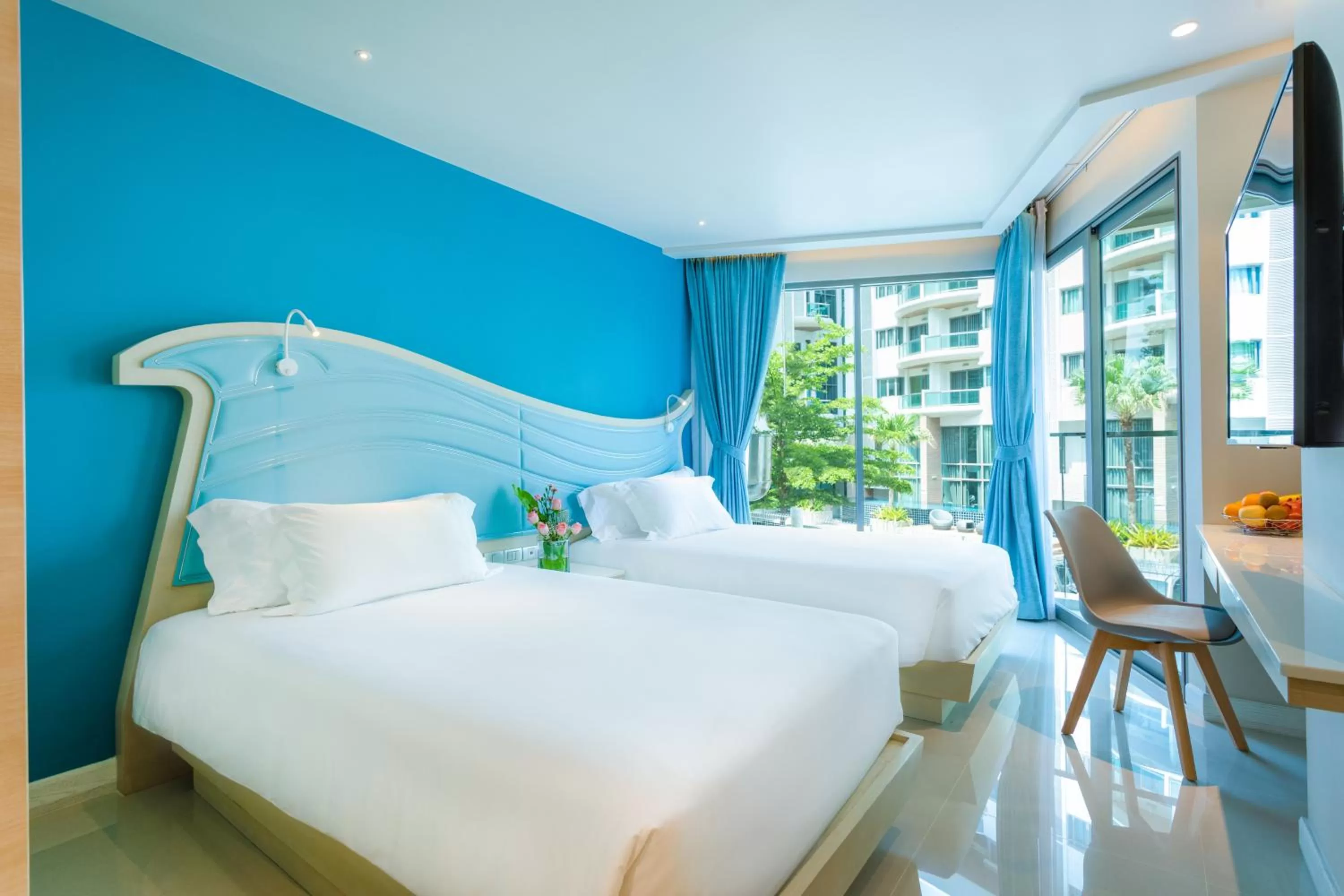 Bedroom, Bed in Centara Sonrisa Residences & Suites Sriracha