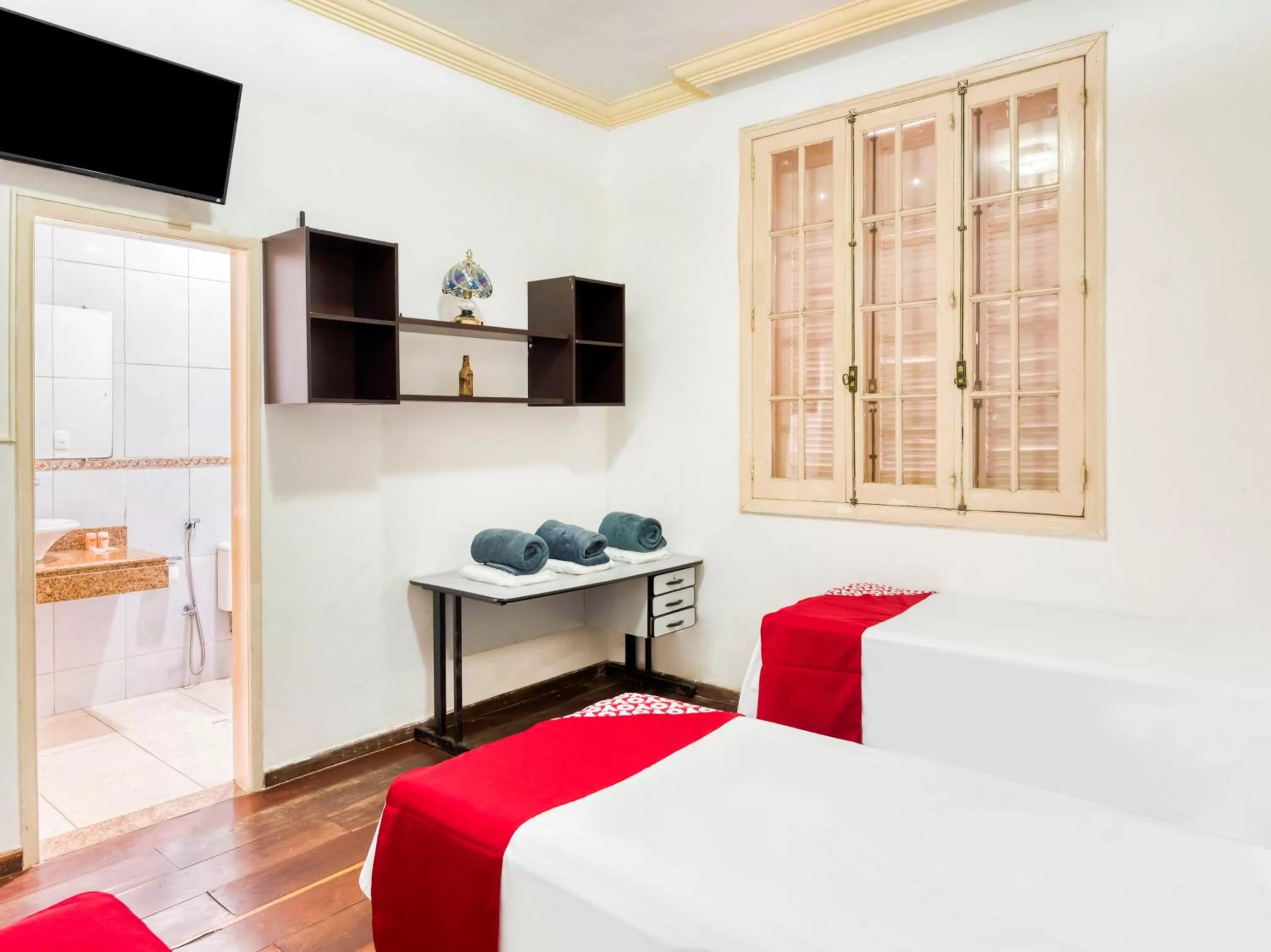 Bed in Pousada Lagoa