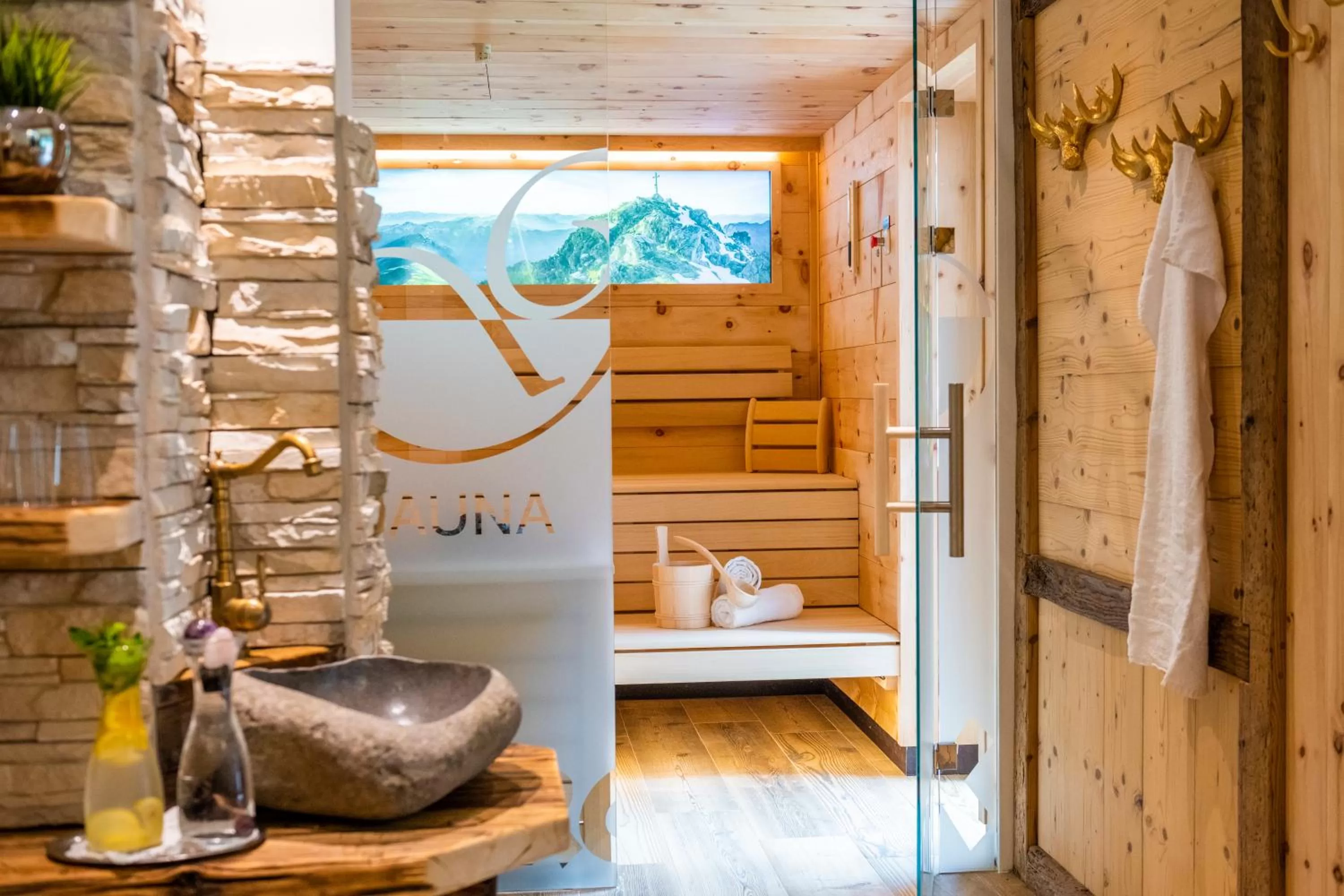 Sauna in Hotel-Restaurant Burgblick