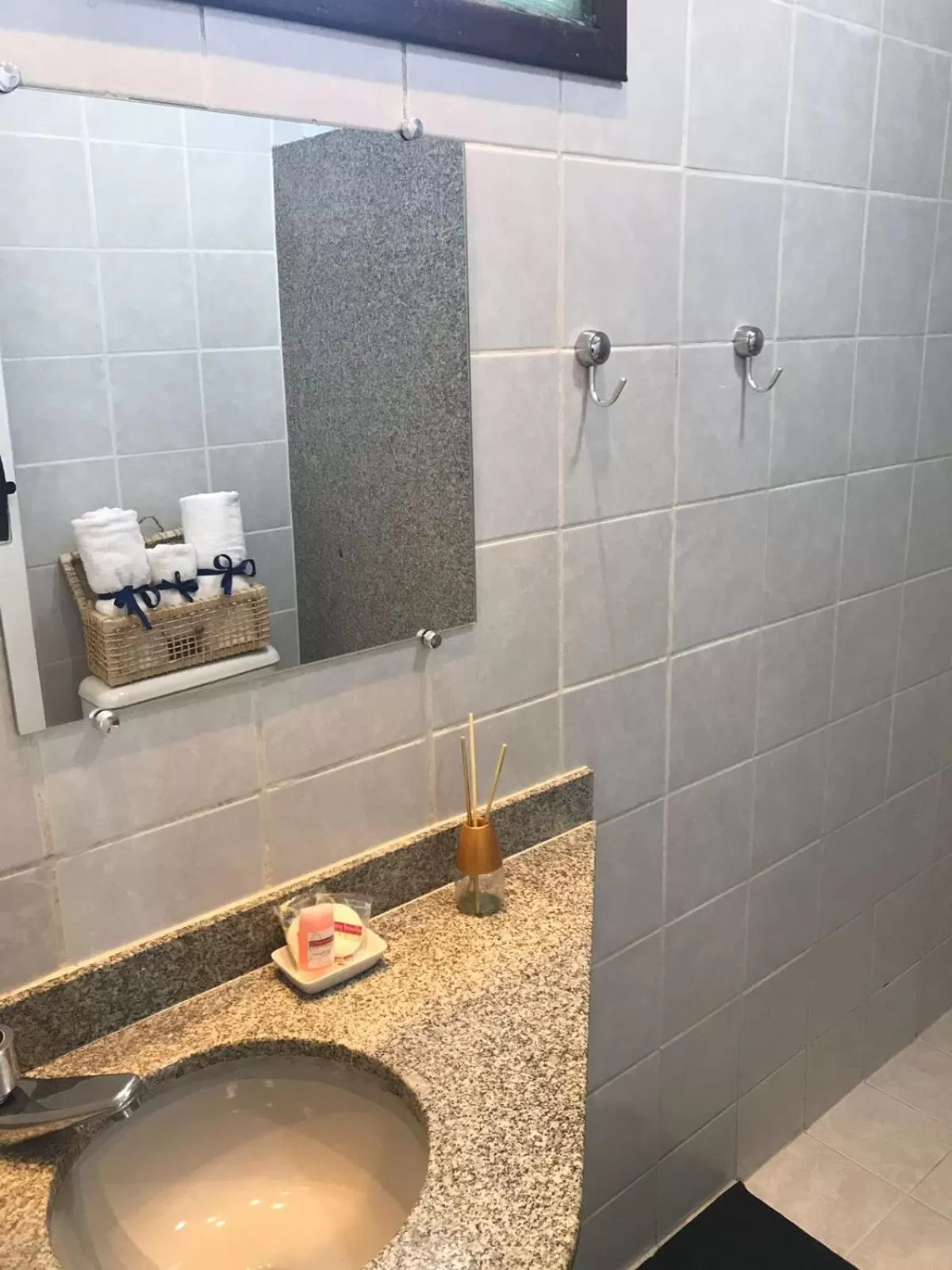 Bathroom in Pousada America do Sol