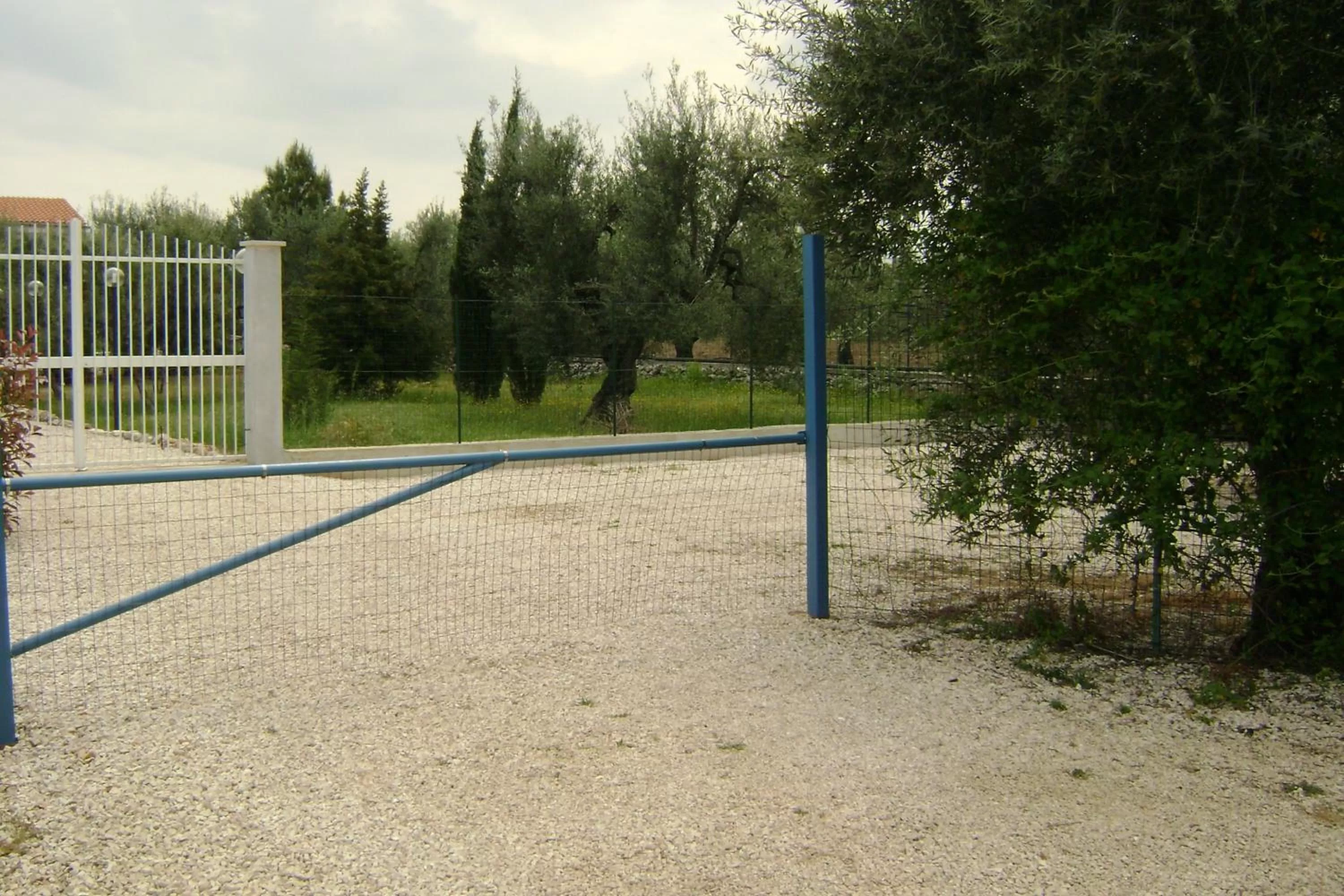 Street view in B&B Villa Mediterranea with parking space