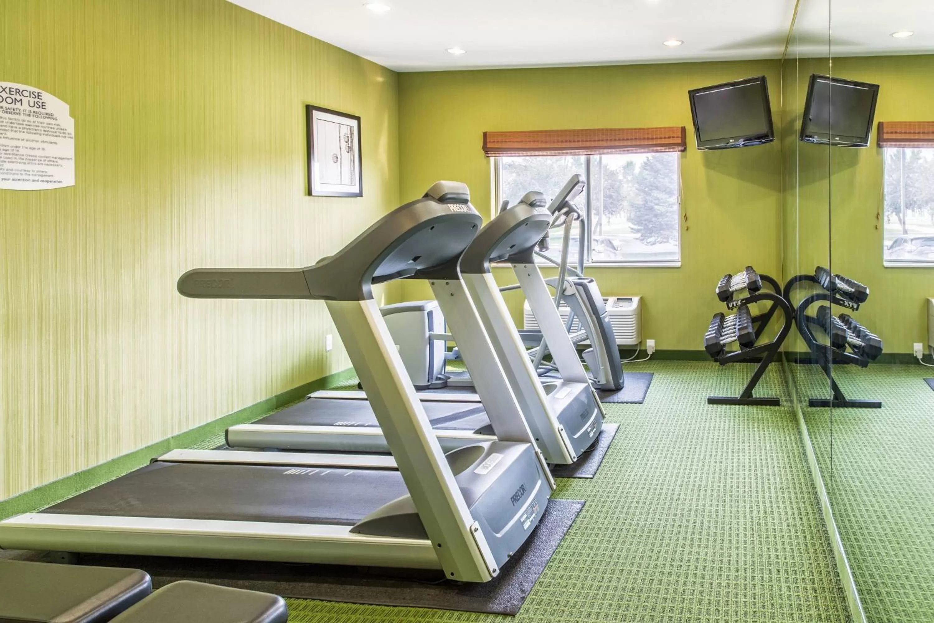 Fitness centre/facilities in Fairfield Inn & Suites Billings