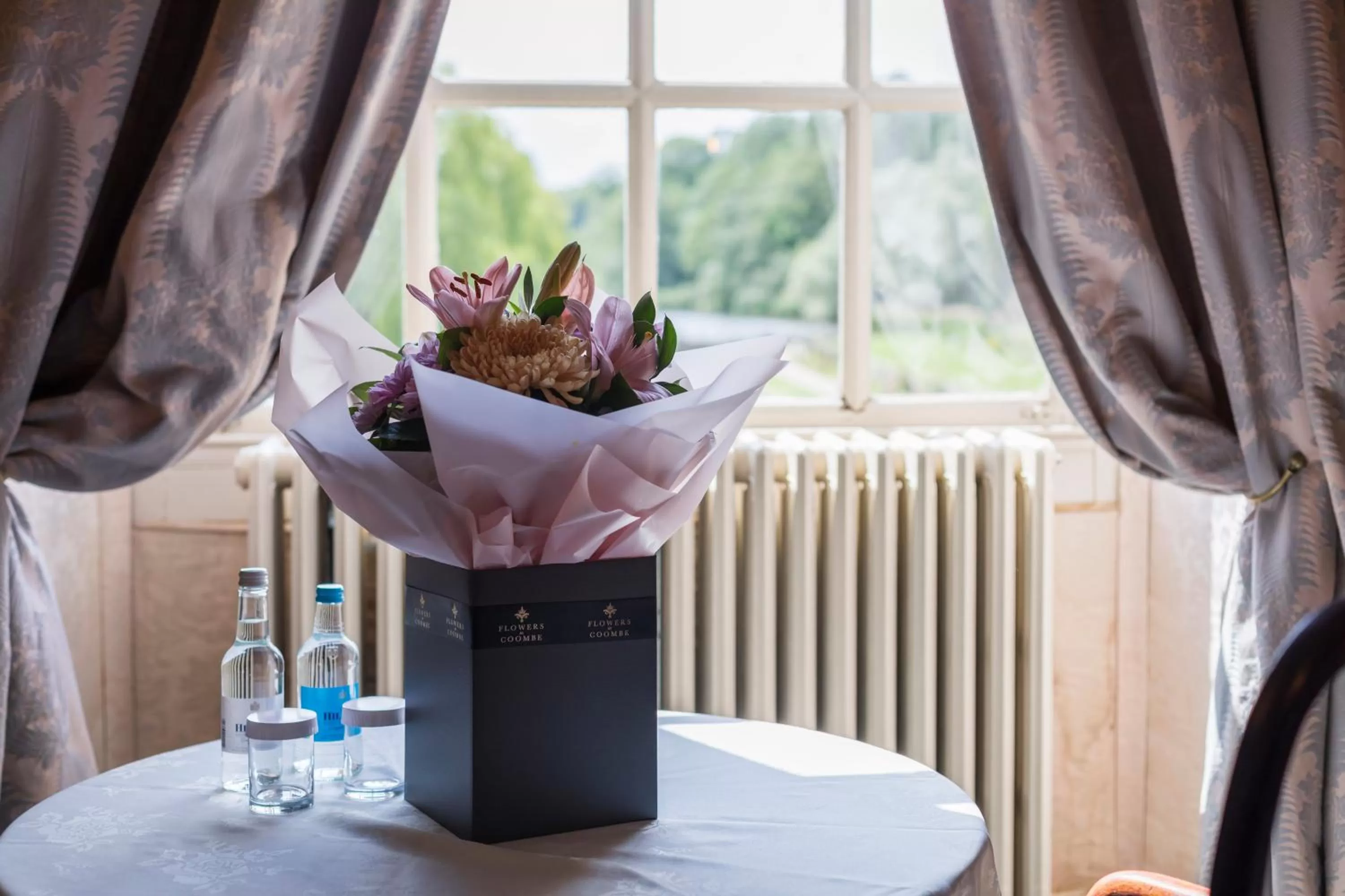 Decorative detail in Coombe Abbey Hotel