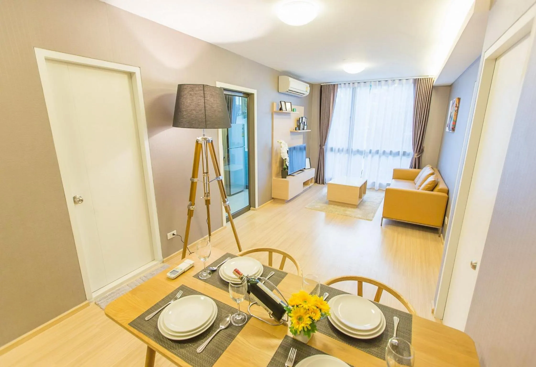 Living room in Like Sukhumvit 22