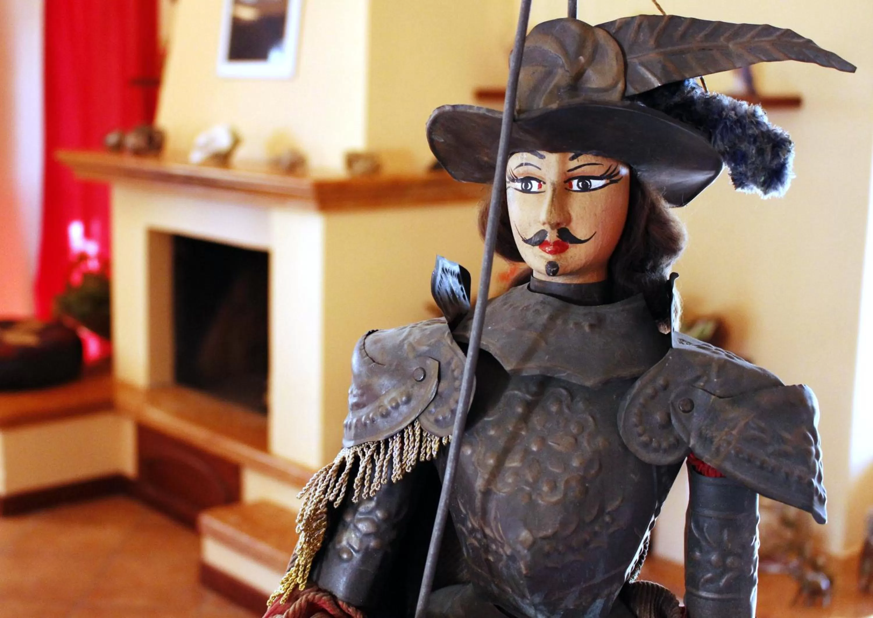 Decorative detail in Villa Morgante B&B