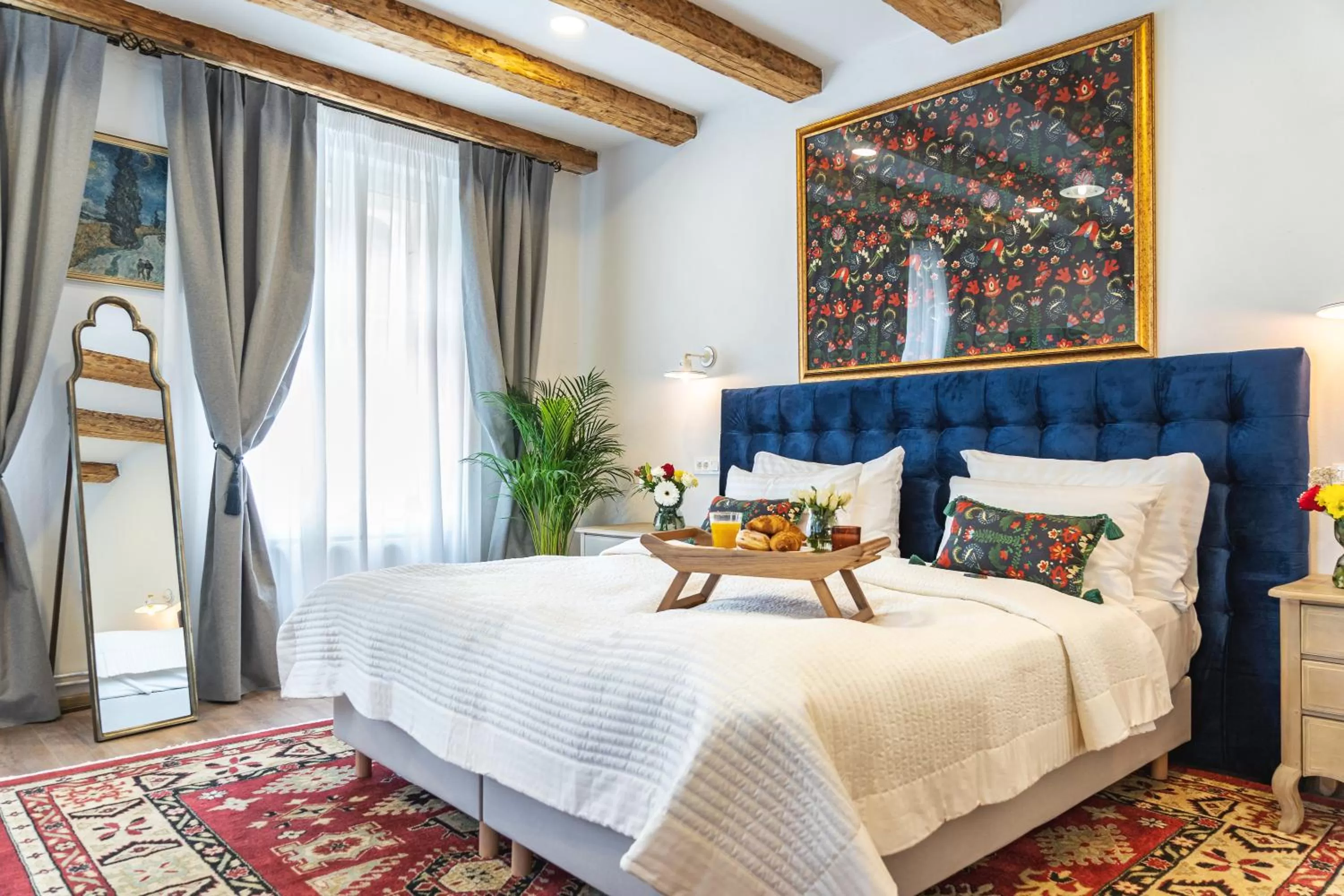 Bedroom, Bed in Nikolas Haus Premium Historic Center Stay & Free Parking