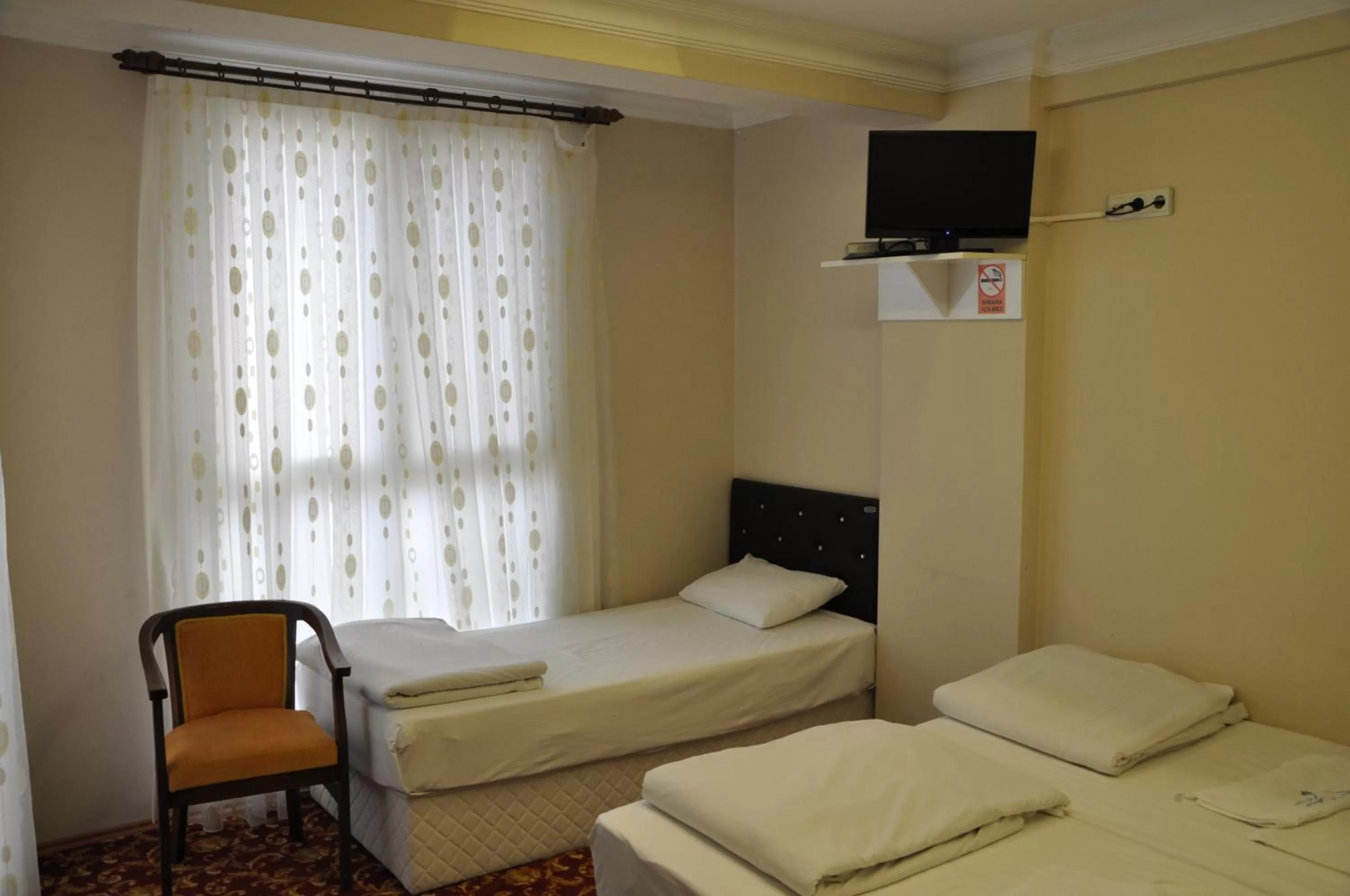 Decorative detail, Bed in Sakran Hotel