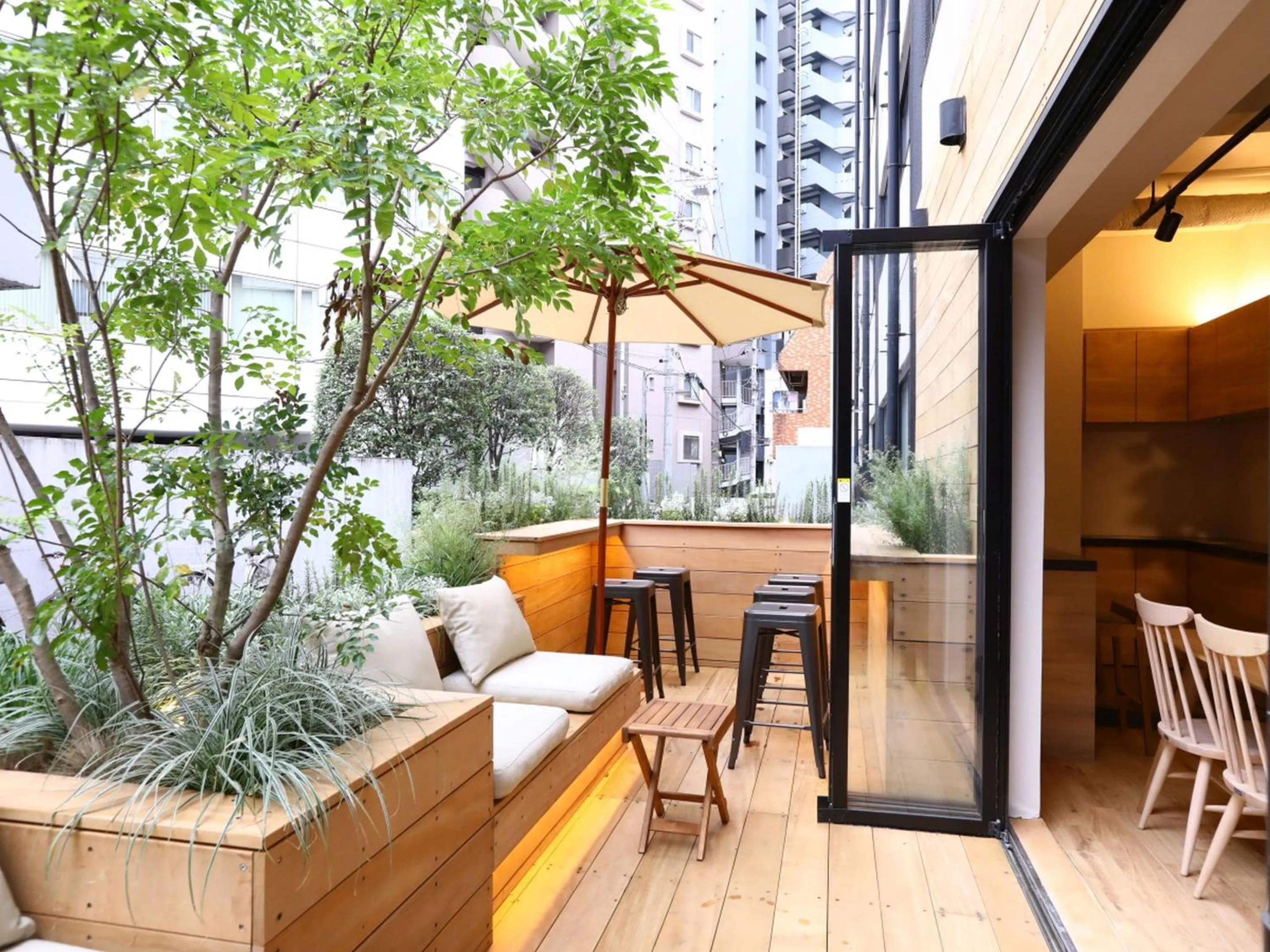 Balcony/Terrace in Hotel Wing International Korakuen