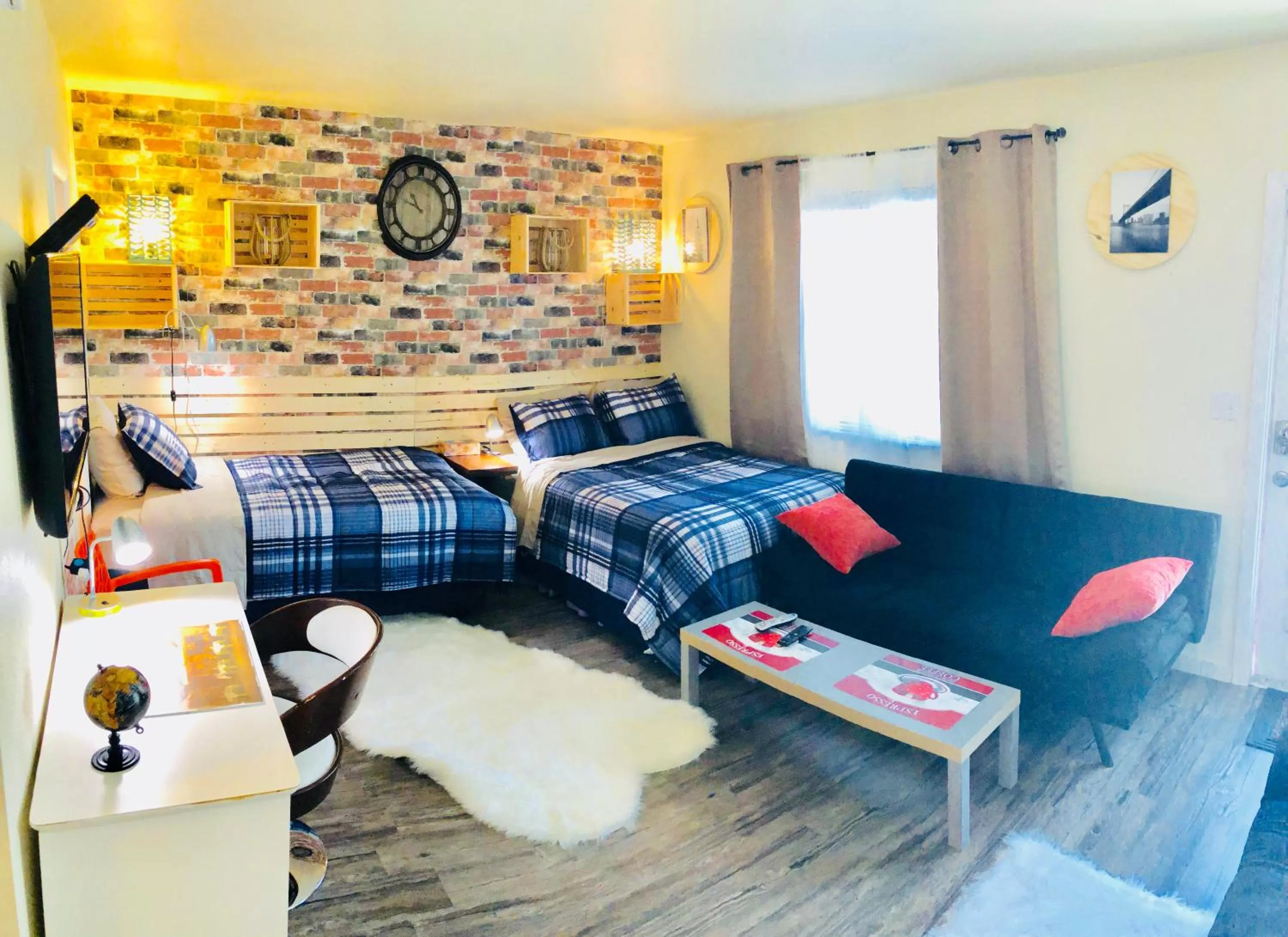 Bed in Hollywood Light Haven Lodge