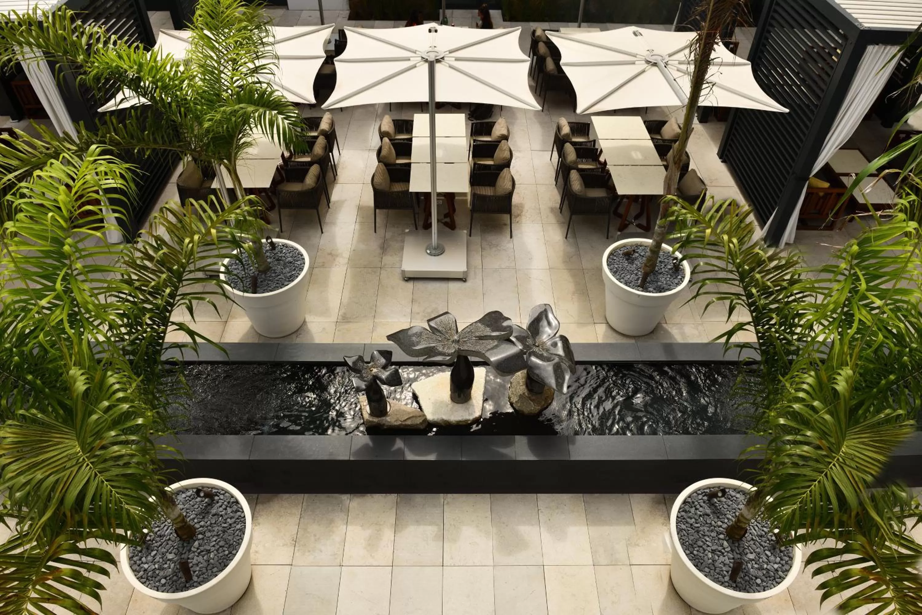 Patio in Movenpick Hotel Abidjan-Accor Group