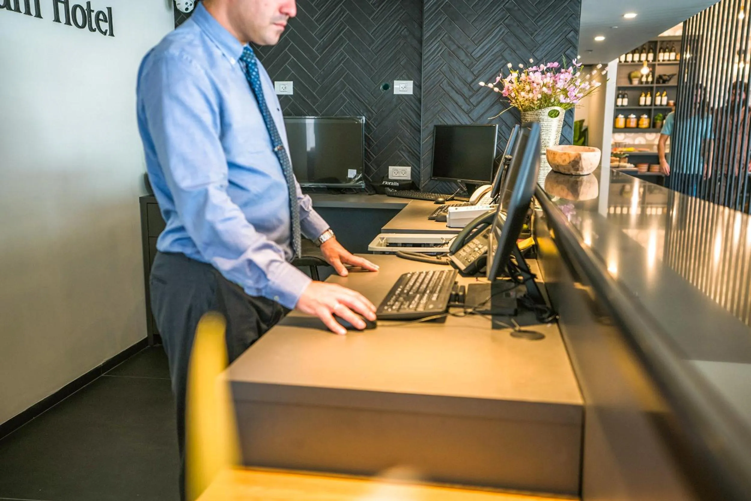 Lobby or reception in Armon Yam Hotel