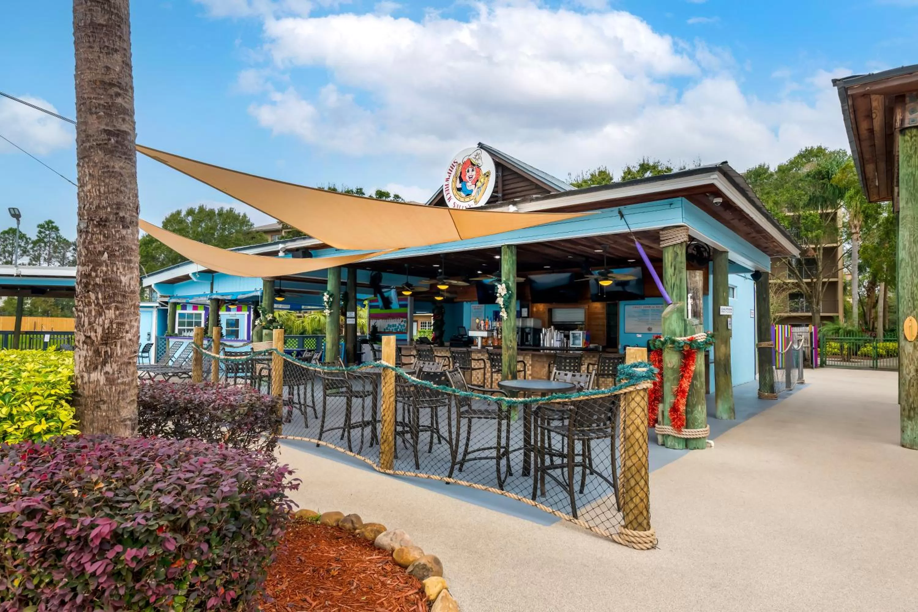 Restaurant/places to eat, Property Building in Liki Tiki Village