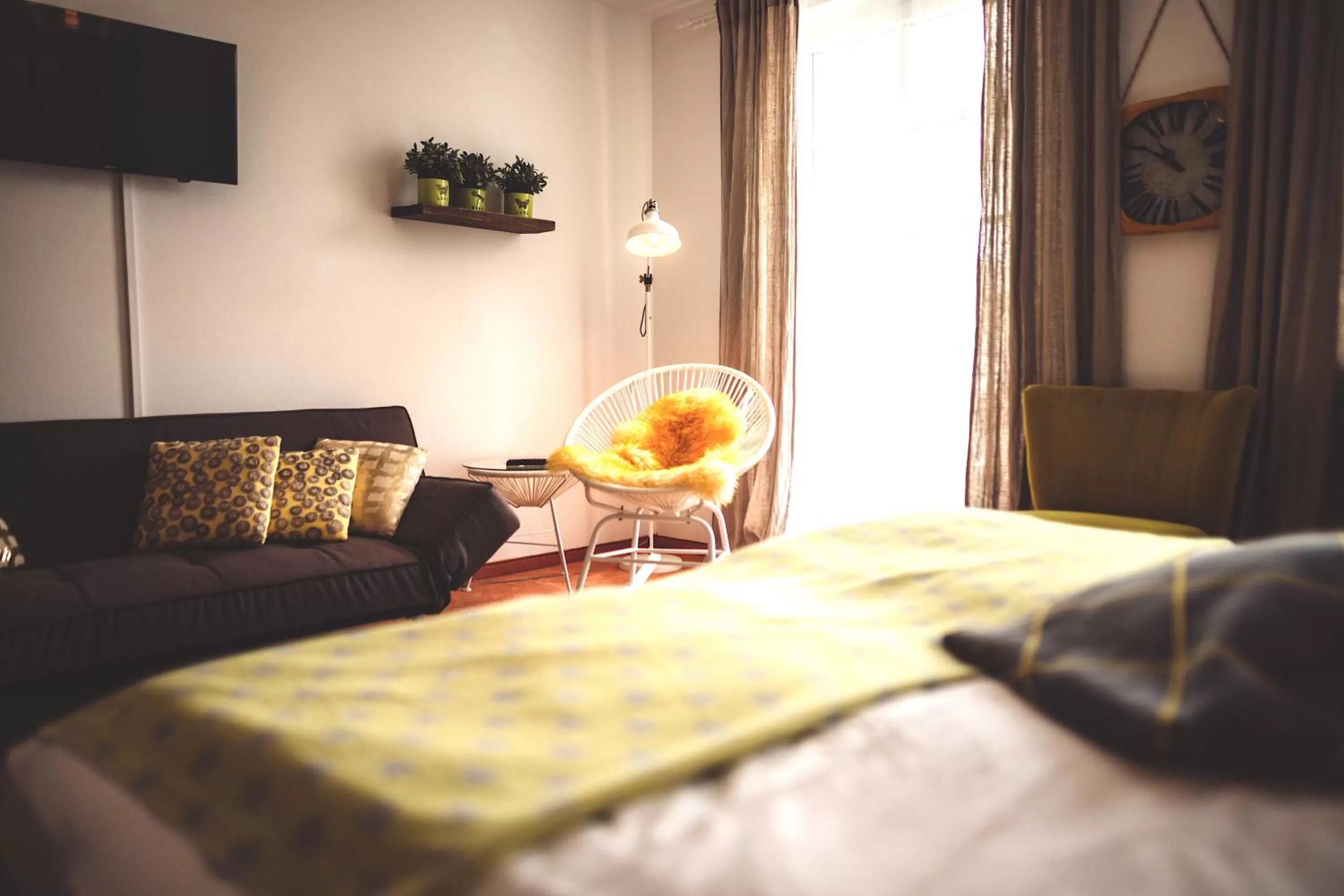 Bed in Das Hotel Stern 24h self-check-in