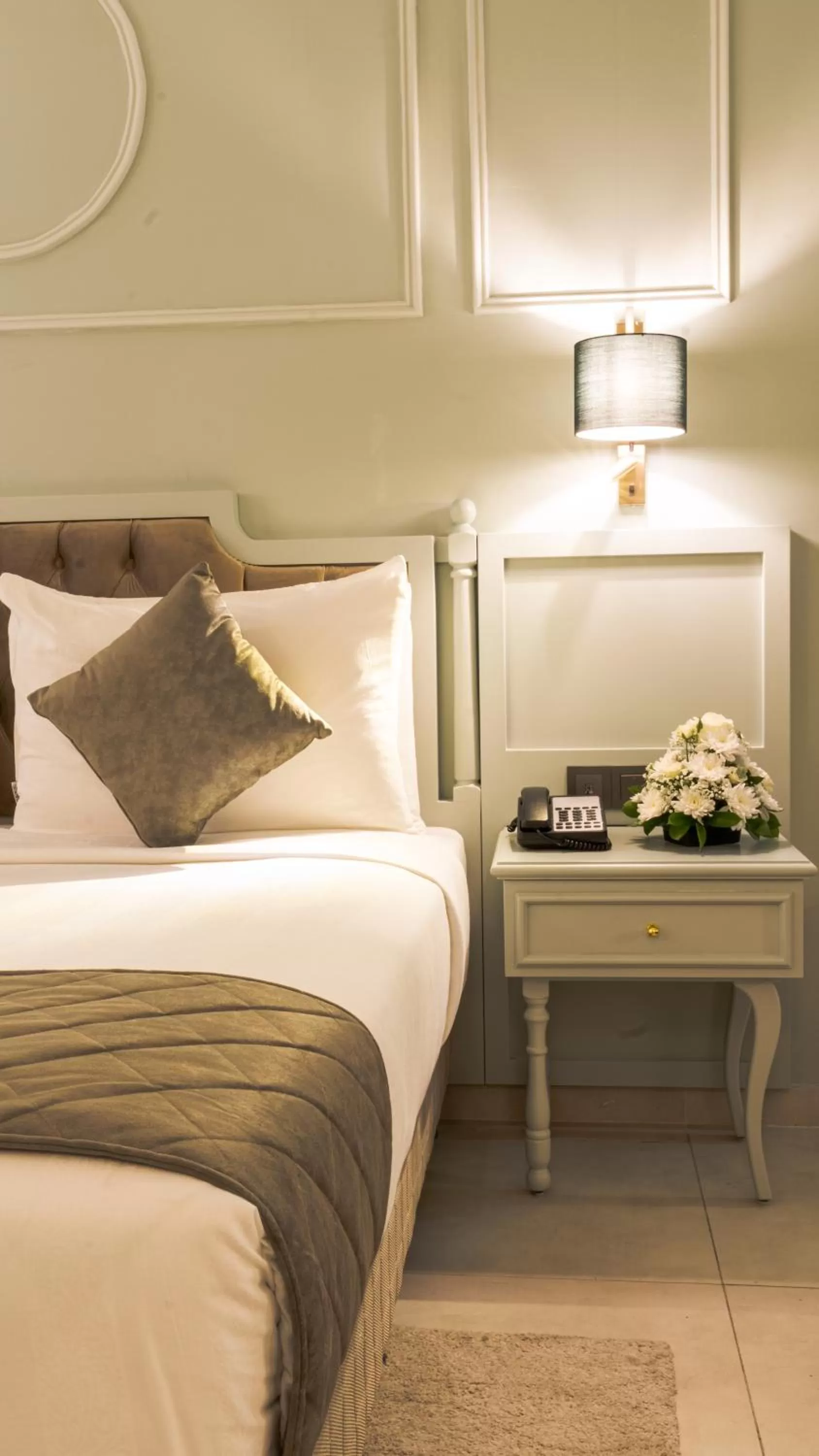 Bed in President Hotel