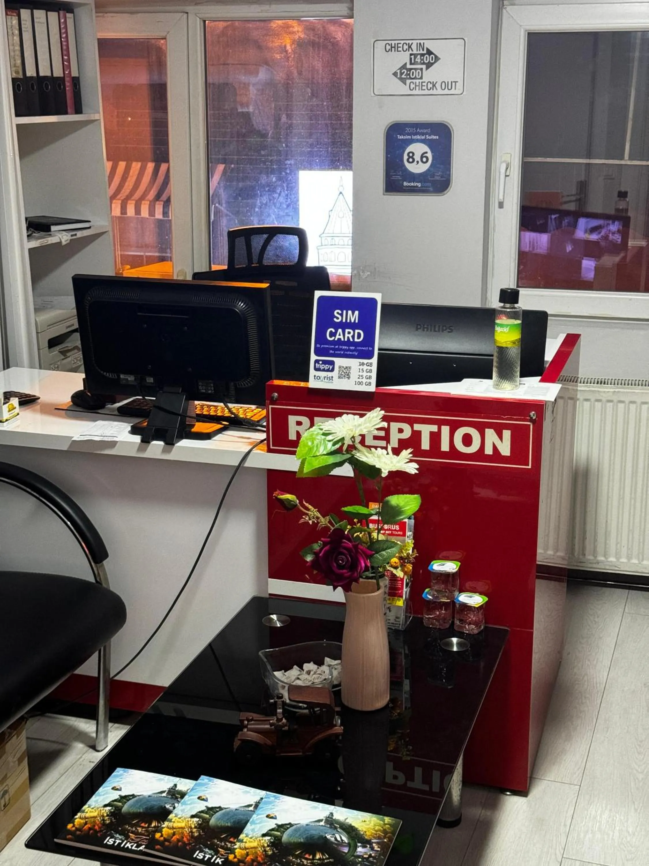 Lobby or reception in Taksim Istiklal Suites