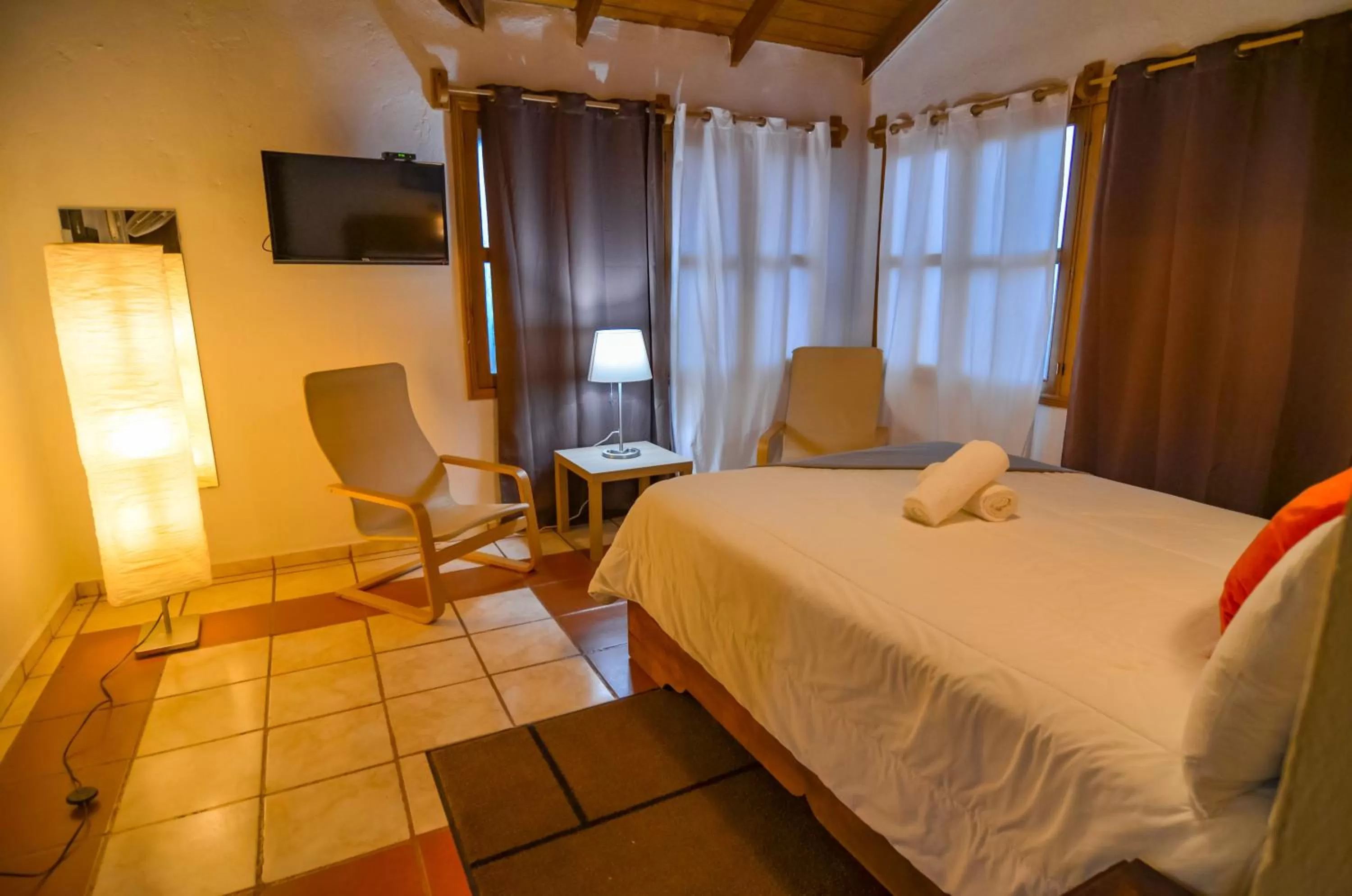 Bedroom, Bed in Hotel Rancho Constanza & Cabañas de la Montaña