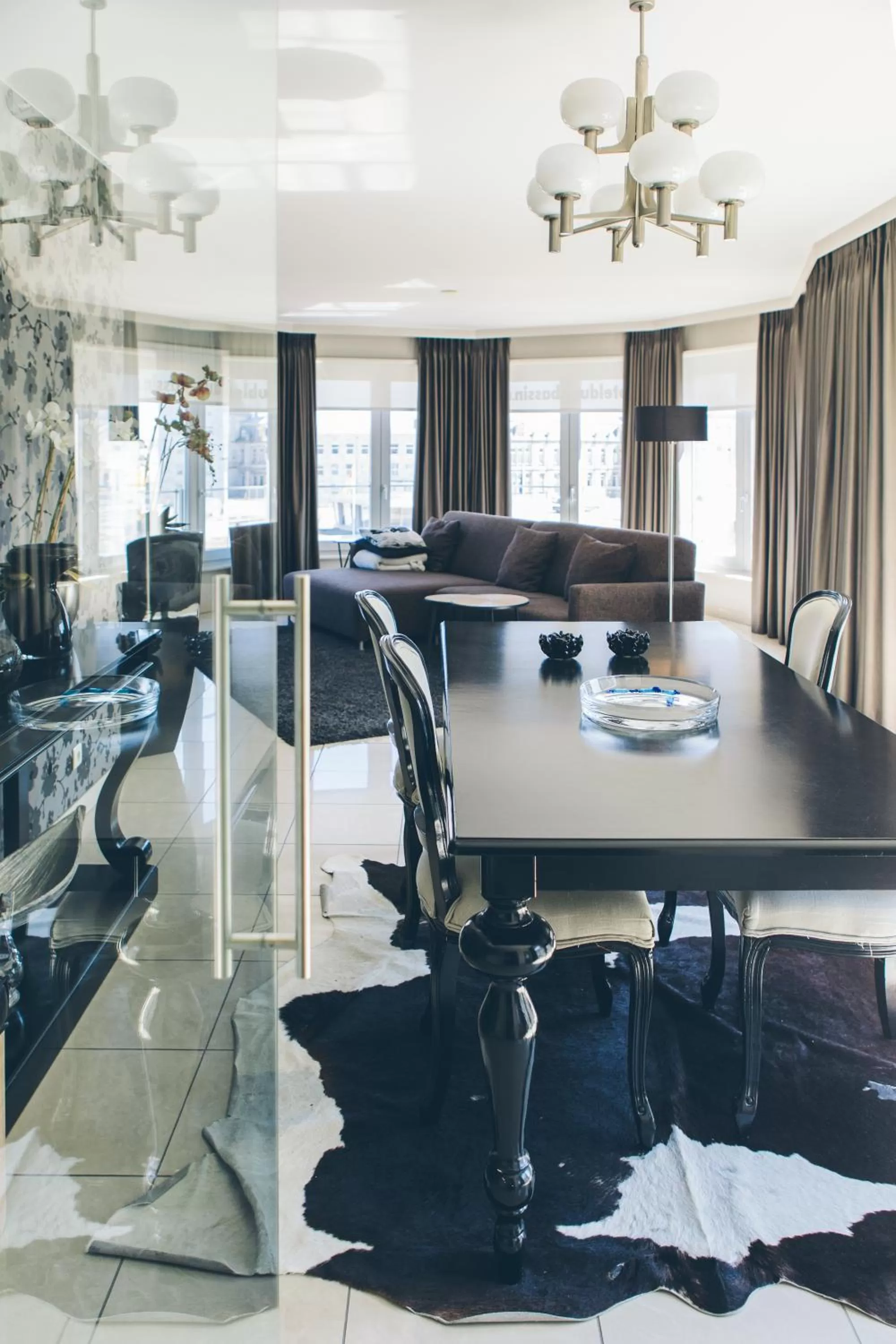 Living room in Hotel du Bassin